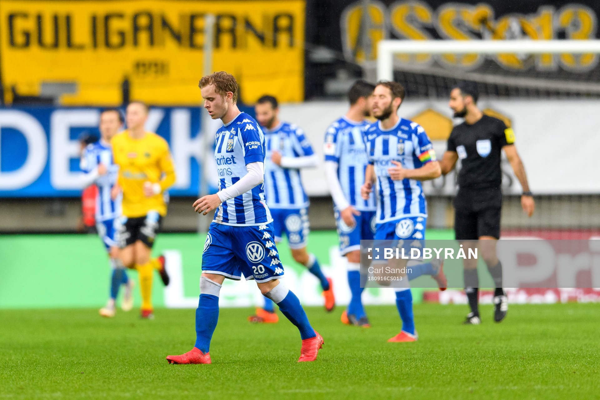 IFK Göteborgs Victor Wernersson deppar