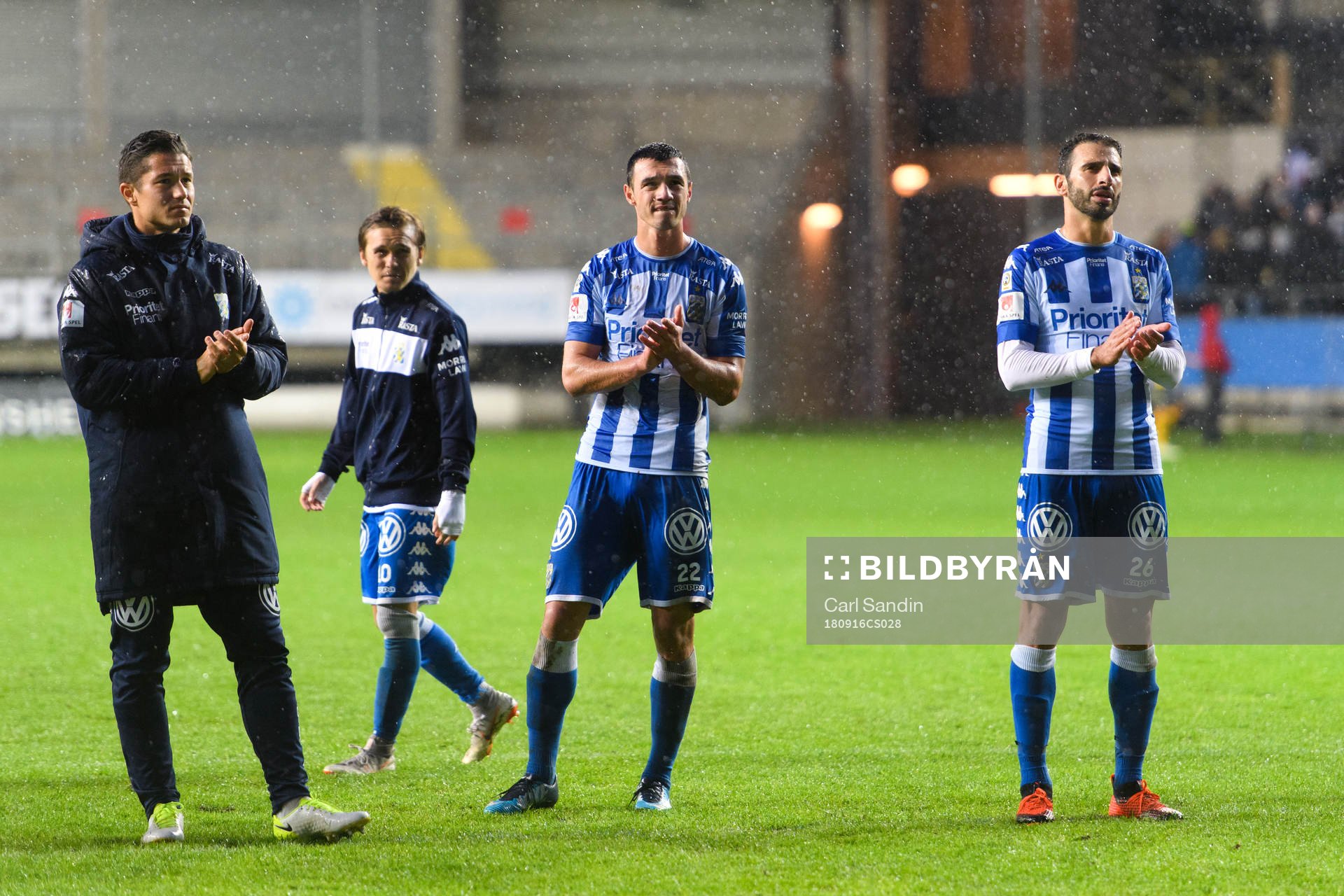 IFK Göteborgs Giorgi Kharaishvili och André Calisir