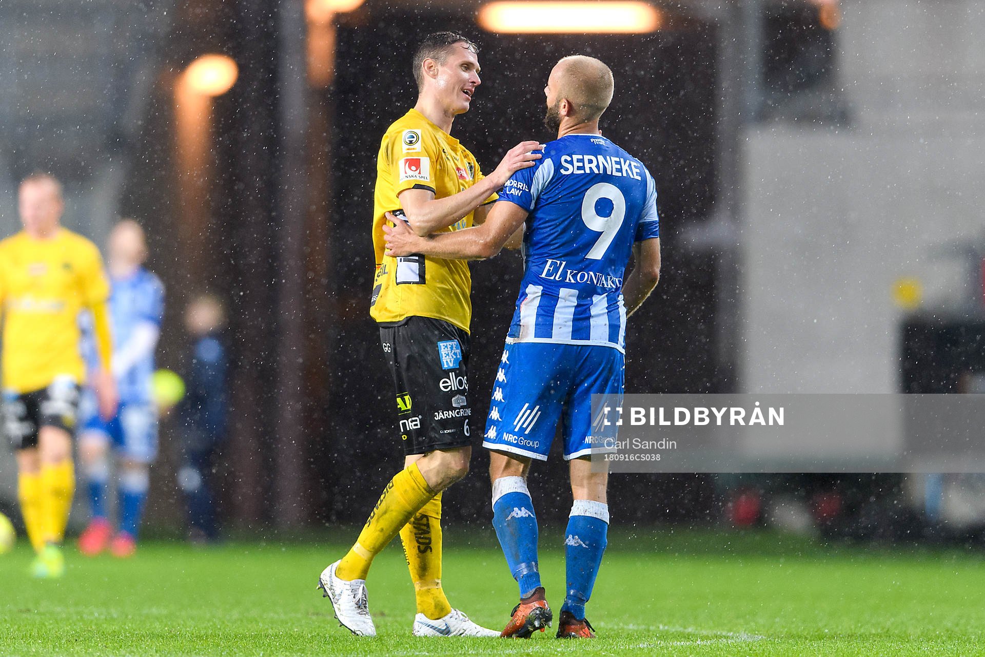 Elfsborgs Jon Jönsson och IFK Göteborgs Robin Söder