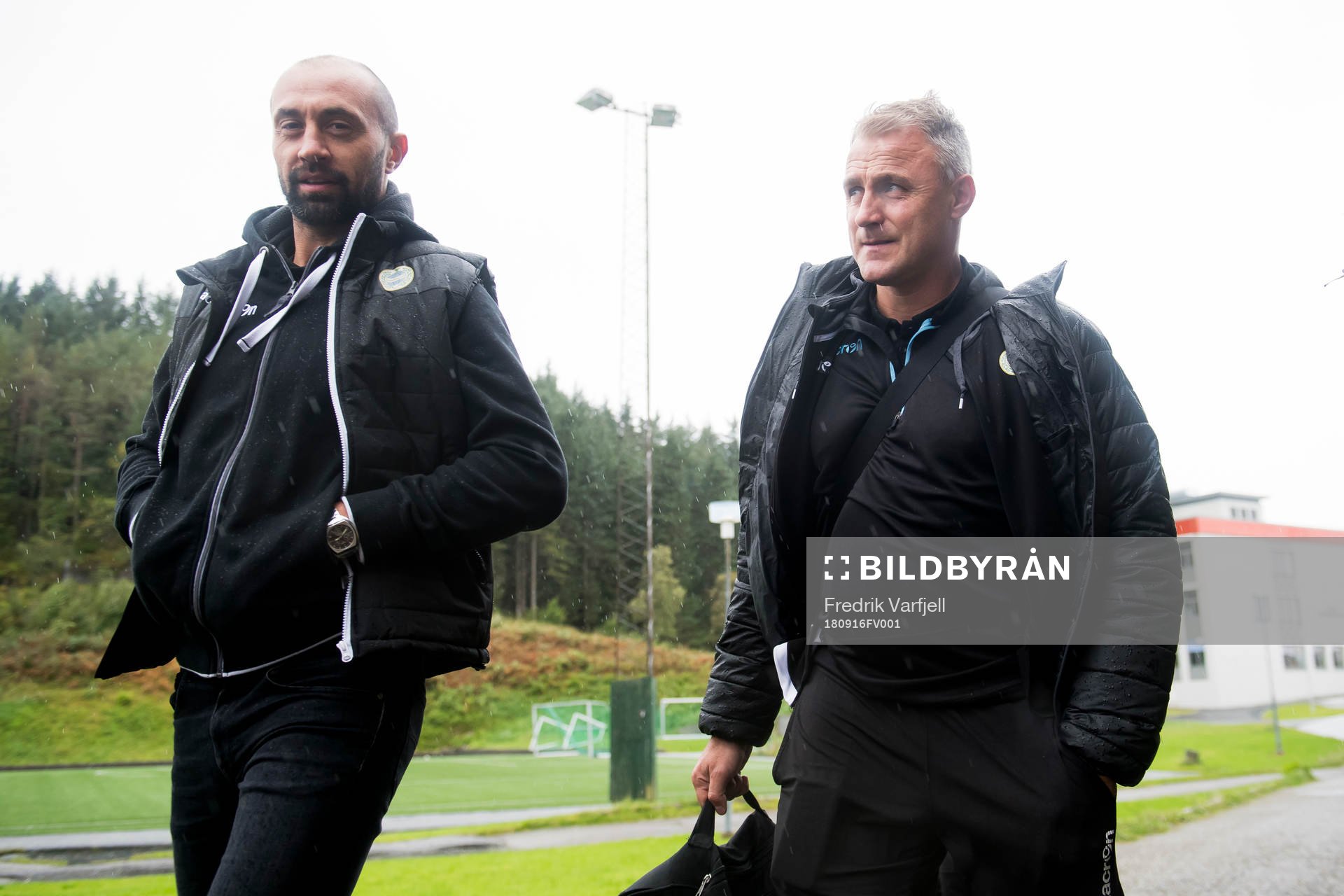Bojan Zajic, assistant coach of Sandnes Ulf, and Bengt