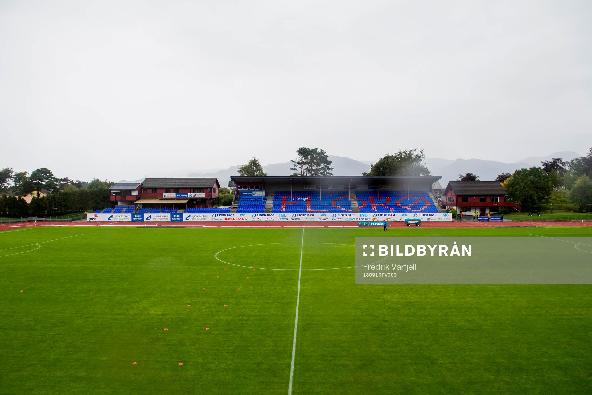 General view of Florø Stadion