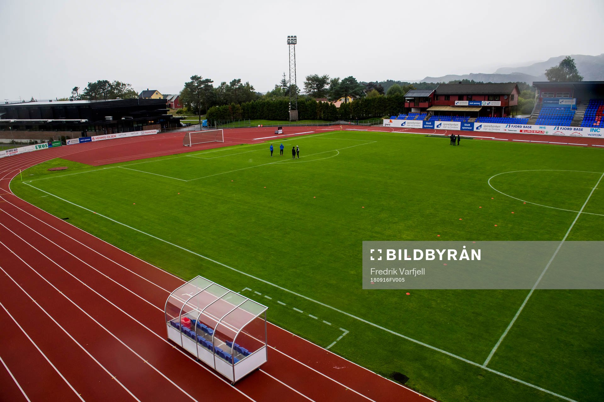 General view of Florø Stadion