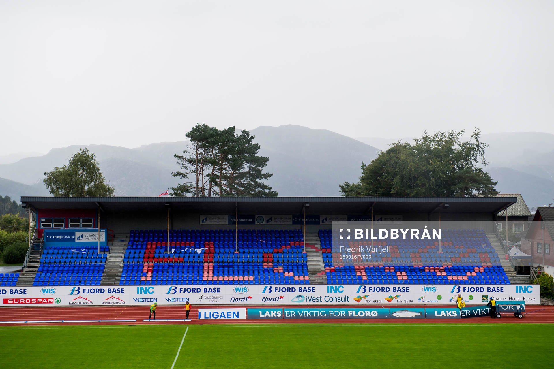 General view of Florø Stadion