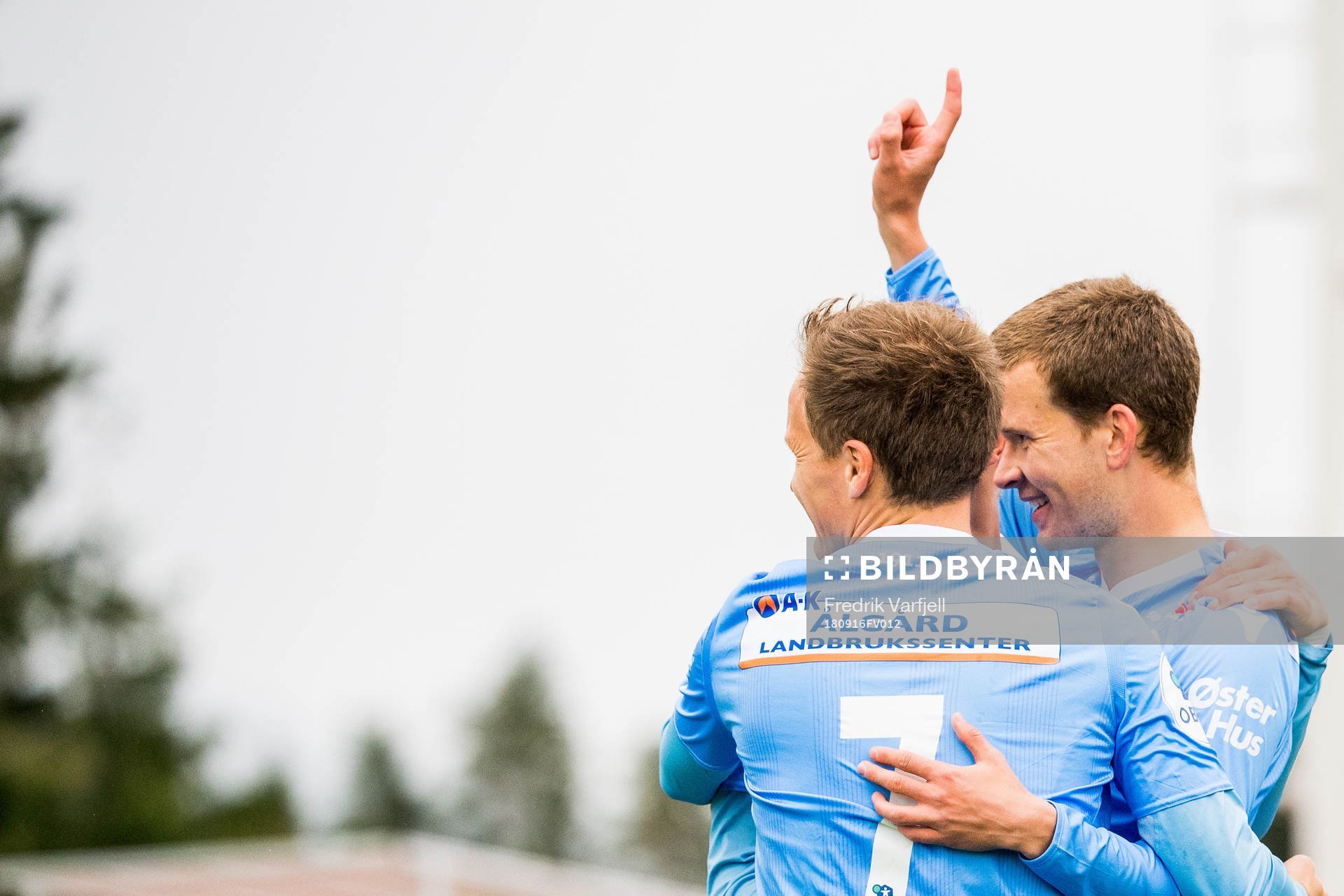 Vegard Østraat Erlien of Sandnes Ulf celebrates with