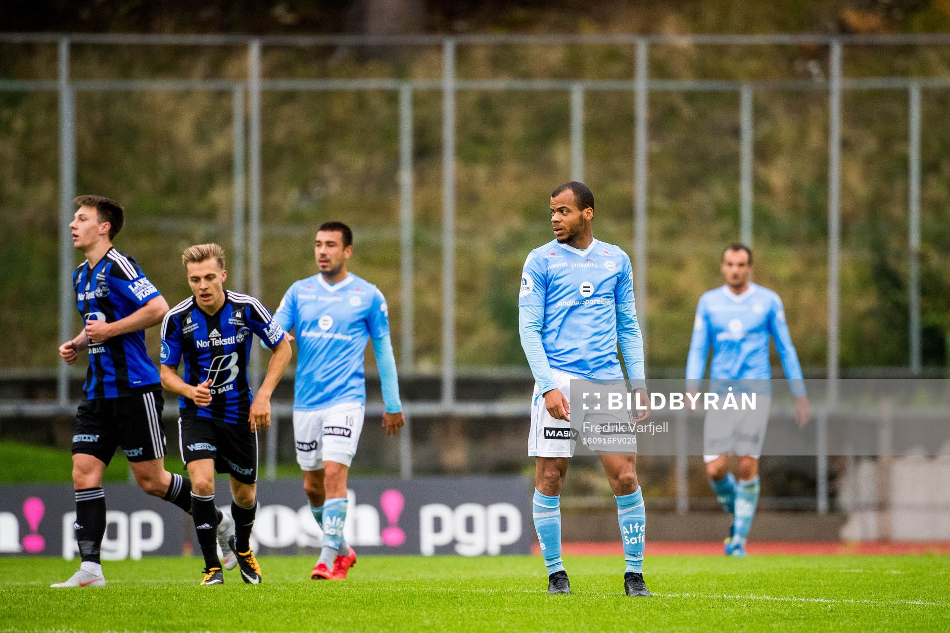 Erixon Danso of Sandnes Ulf looks dejected