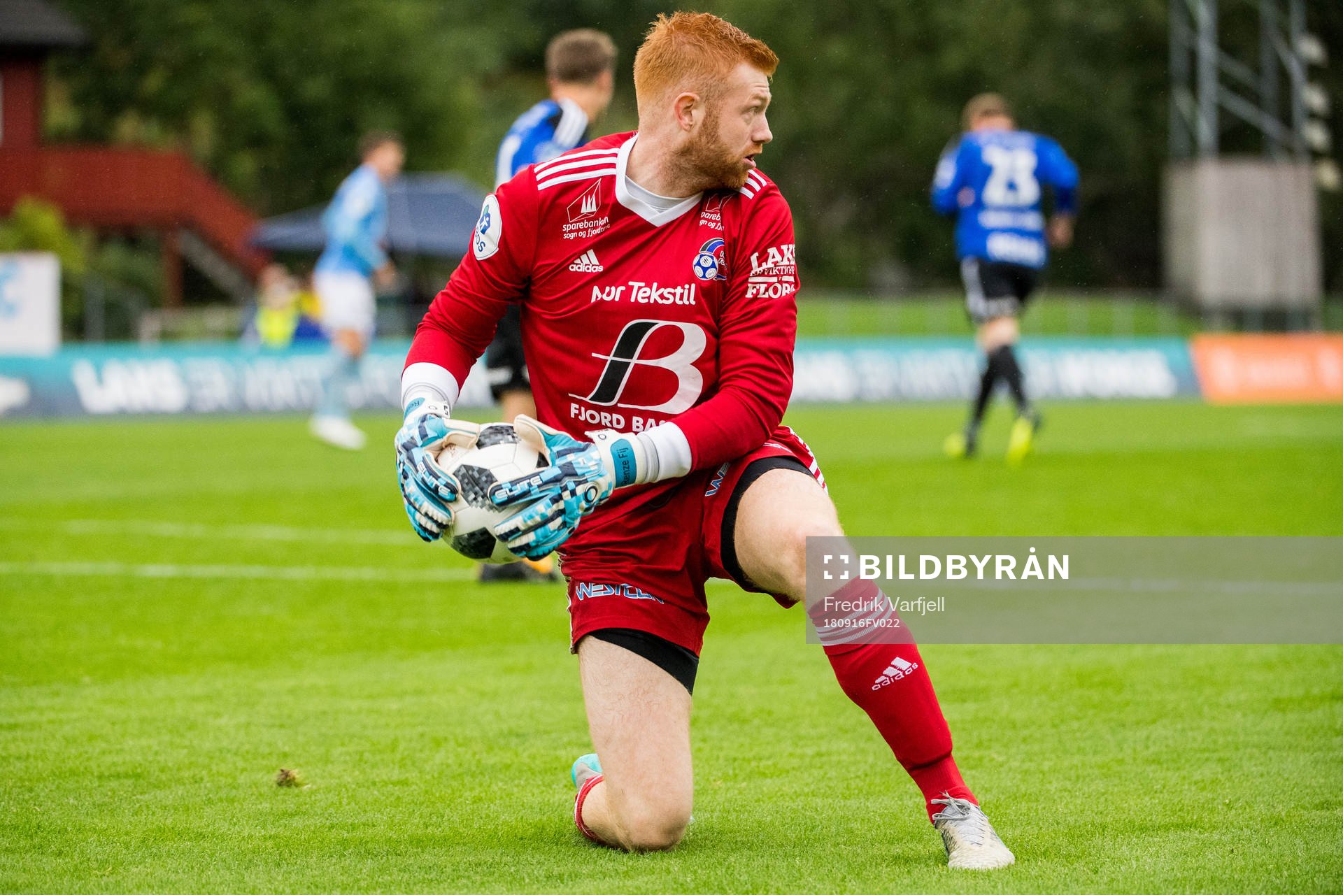 Goalkeeper Renze Fij of Florø