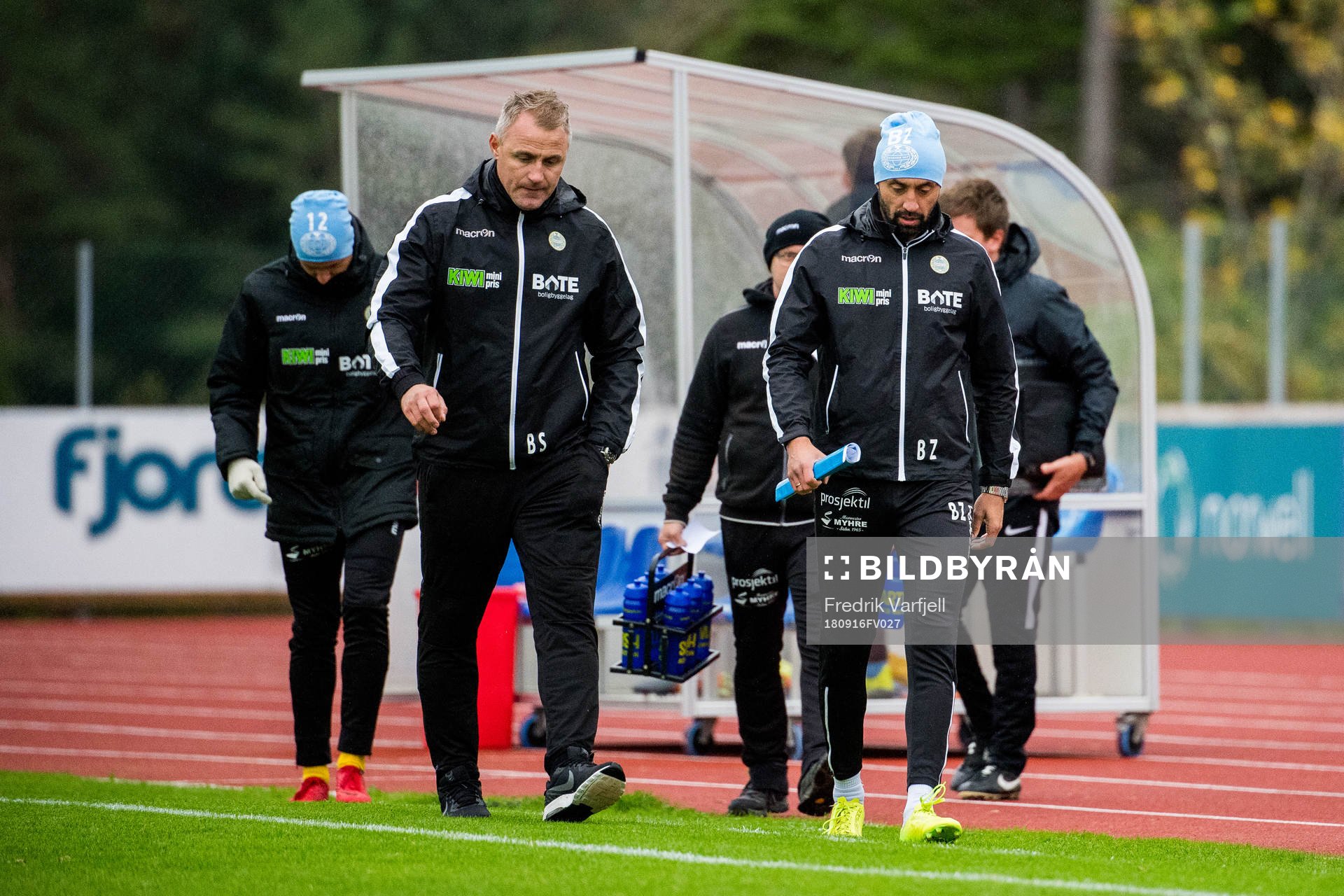 Bengt Sæternes, head coach of Sandnes Ulf, and Bojan