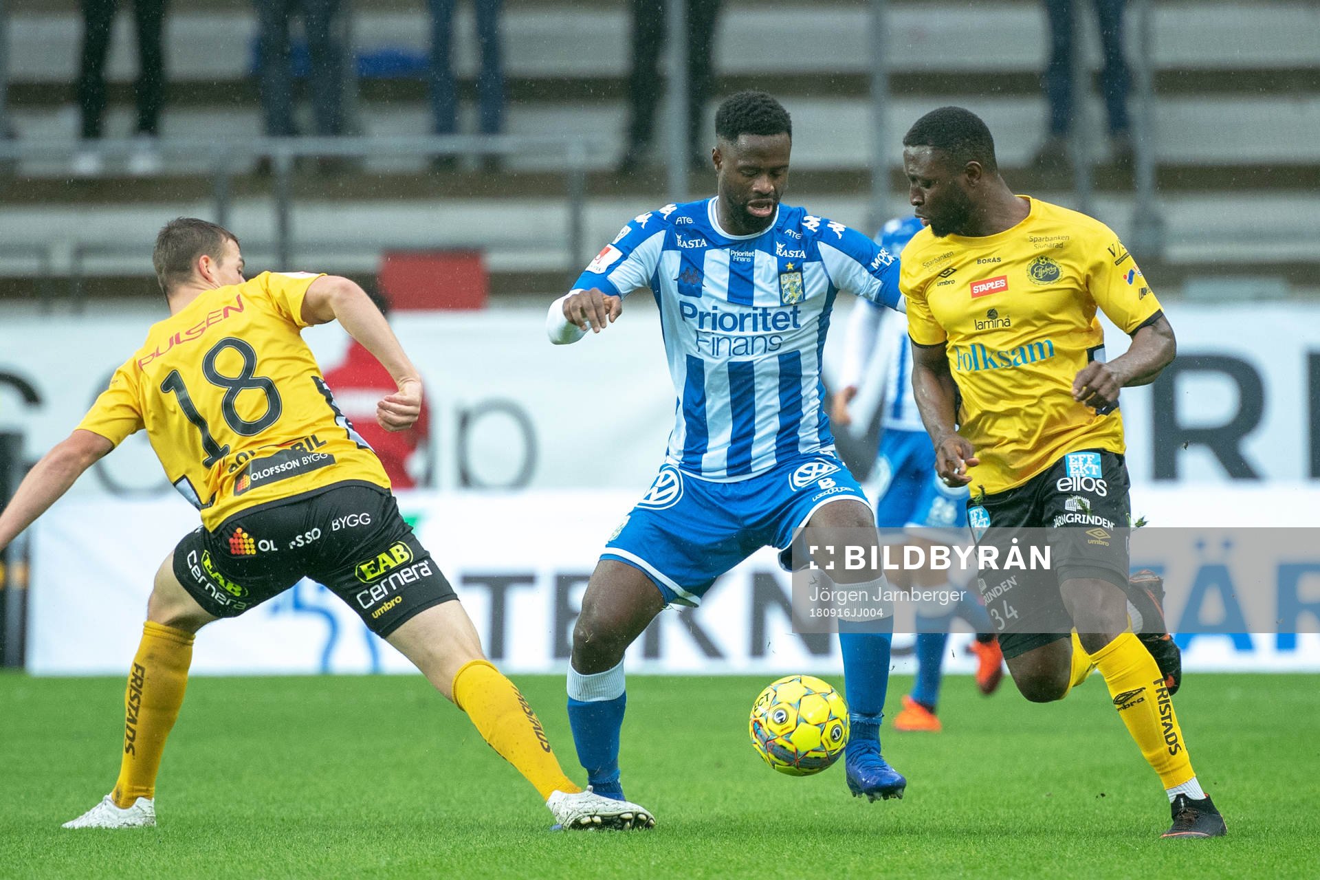 IFK Göteborgs Vajebah Kaliefah Sakor och Elfsborgs Chinedu