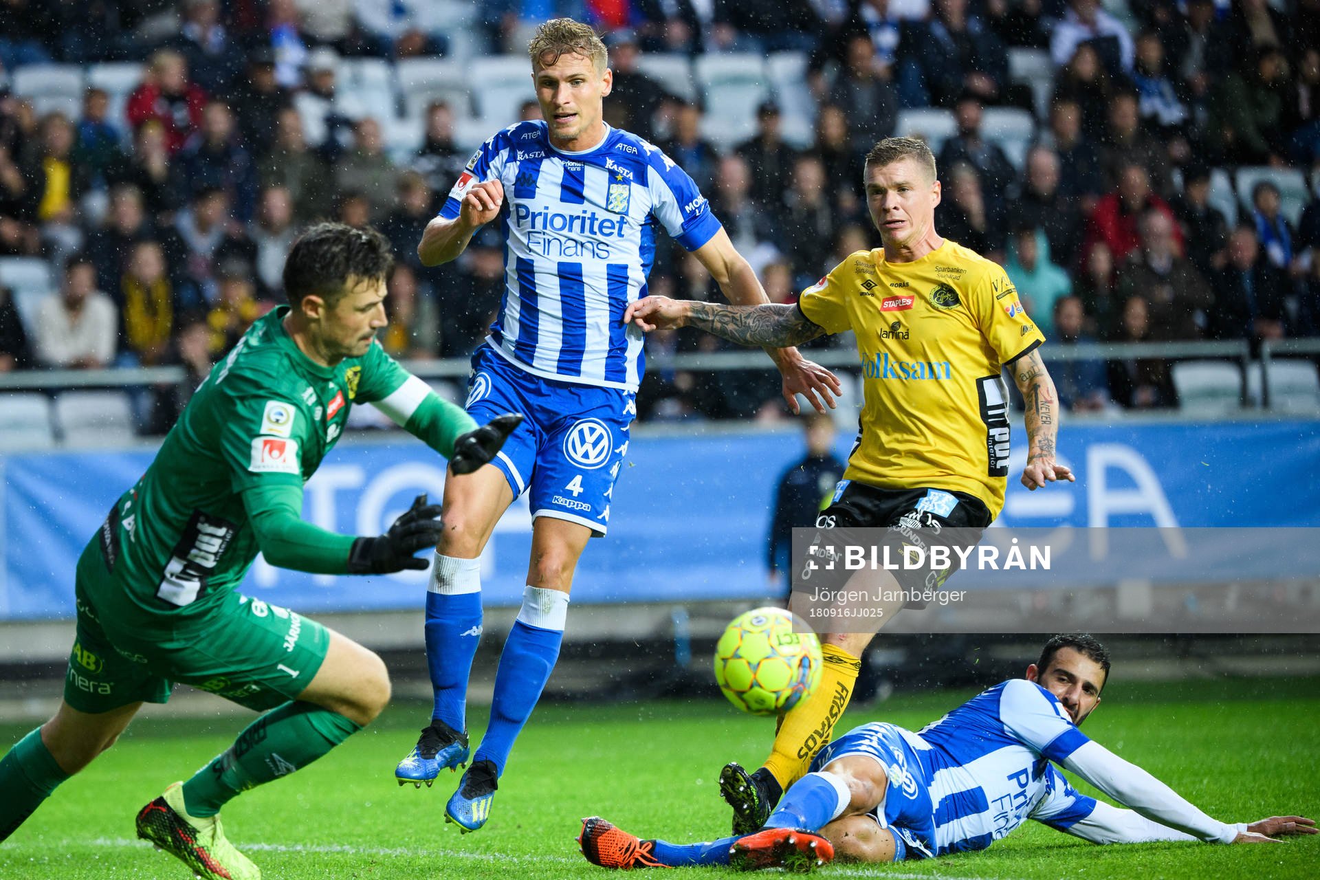 IFK Göteborgs Carl Starfelt och André Calisir