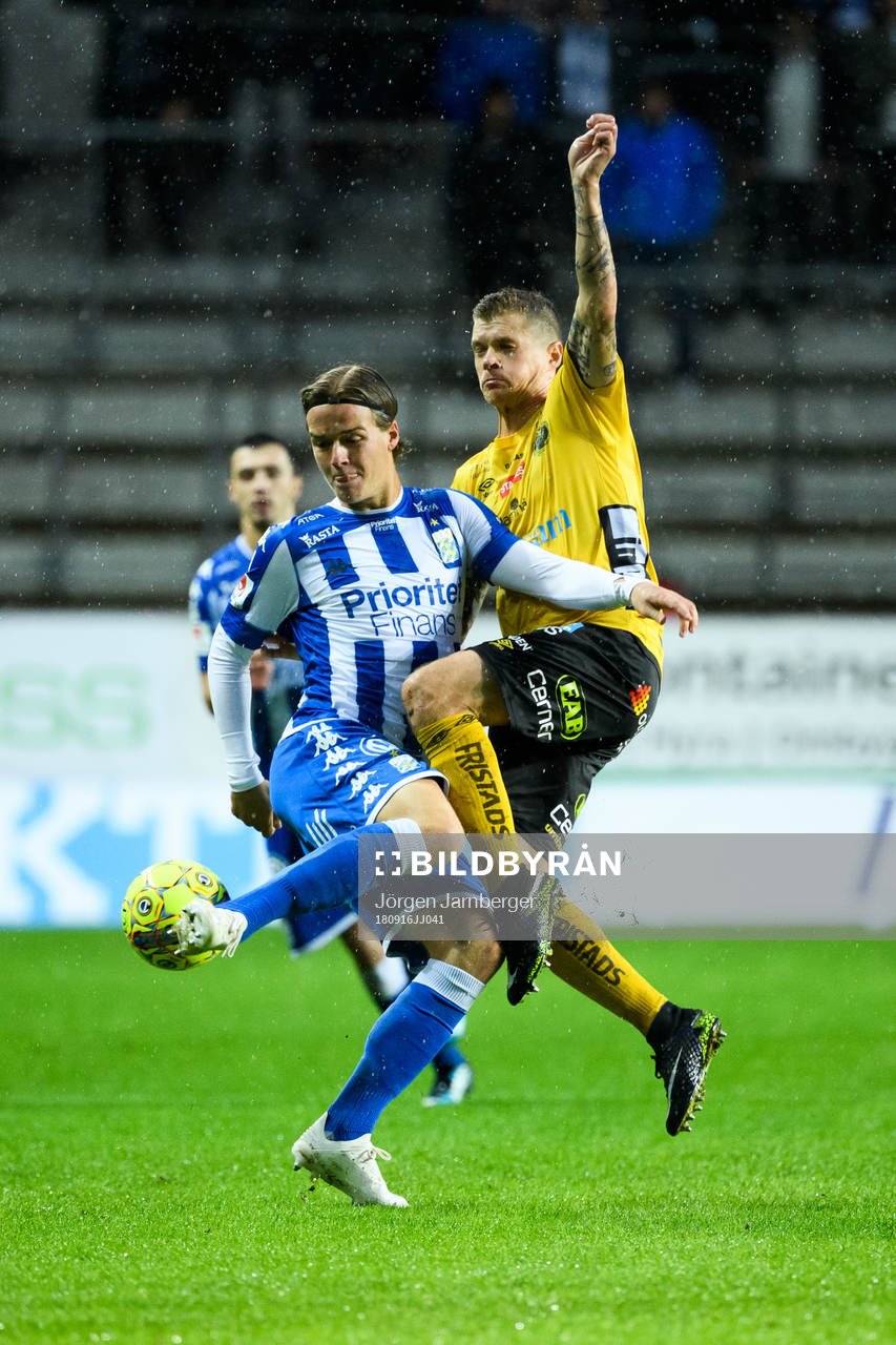 IFK Göteborgs August Erlingmark och Elfsborgs Samuel