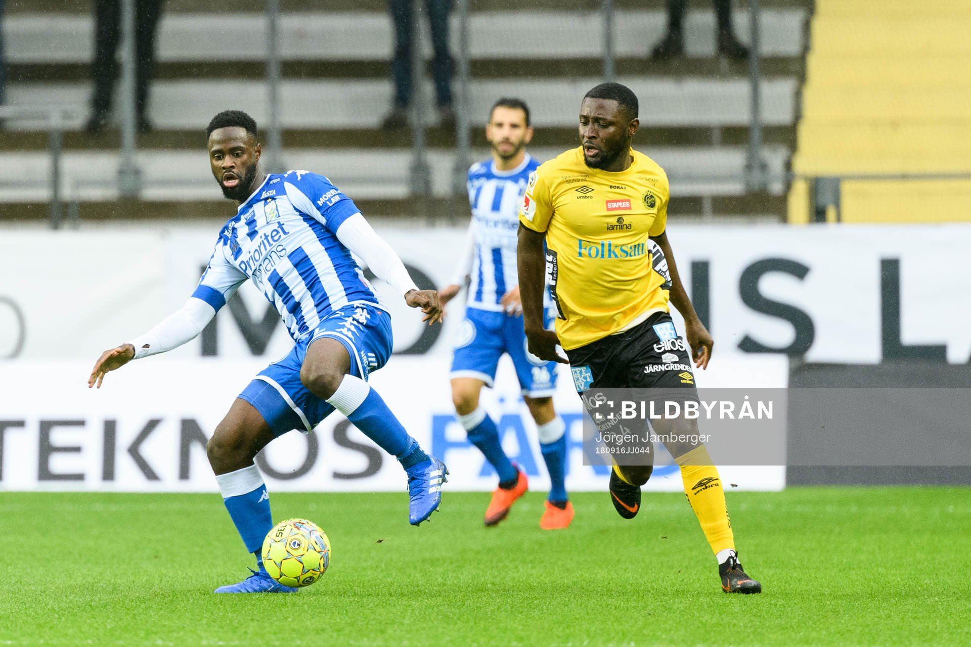 IFK Göteborgs Vajebah Kaliefah Sakor och Elfsborgs Chinedu