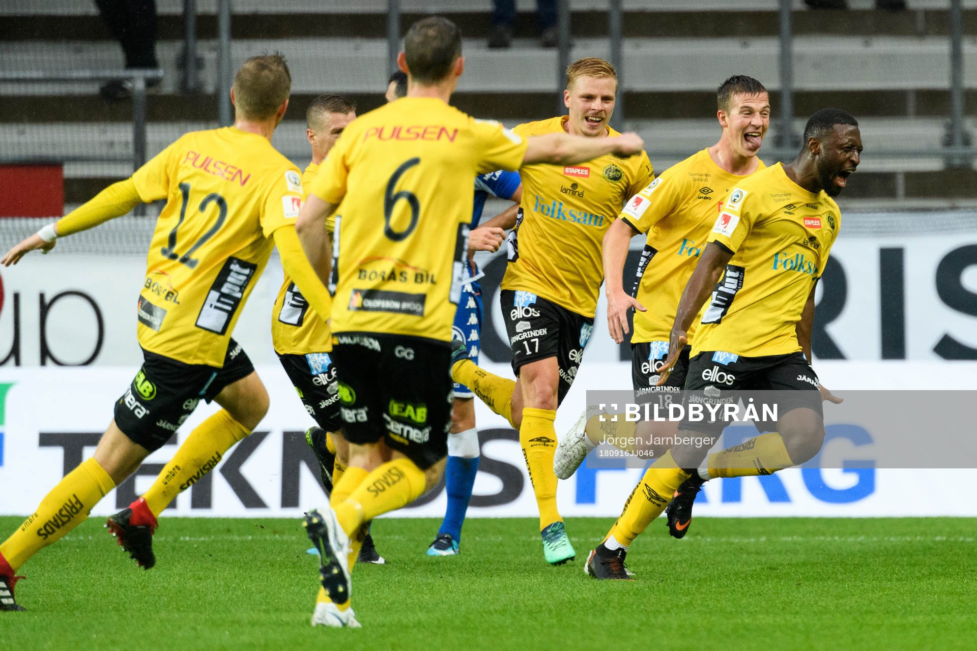 Elfsborgs Chinedu Obasi jublar