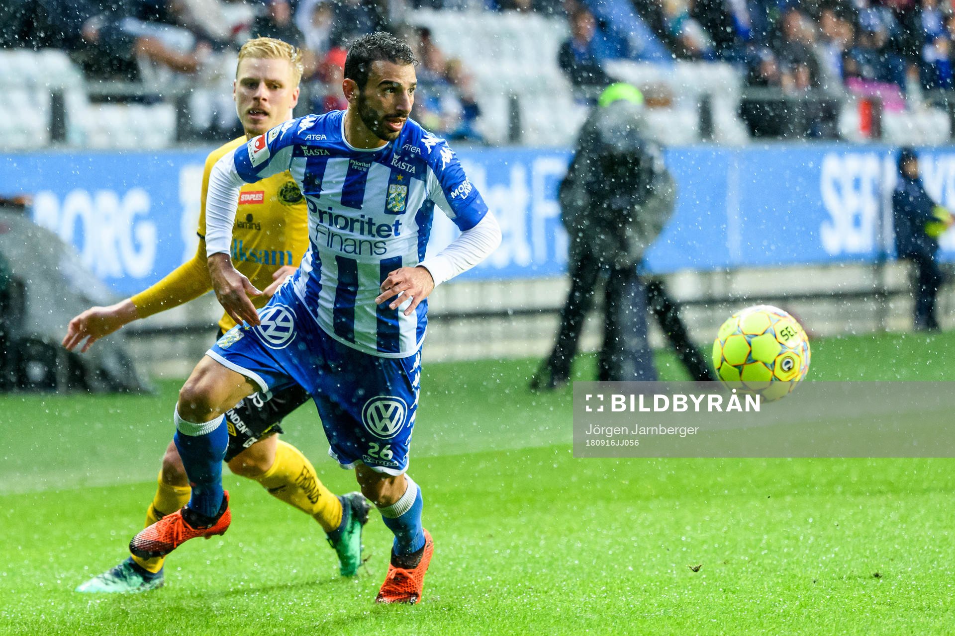 IFK Göteborgs André Calisir och Elfsborgs Per Frick