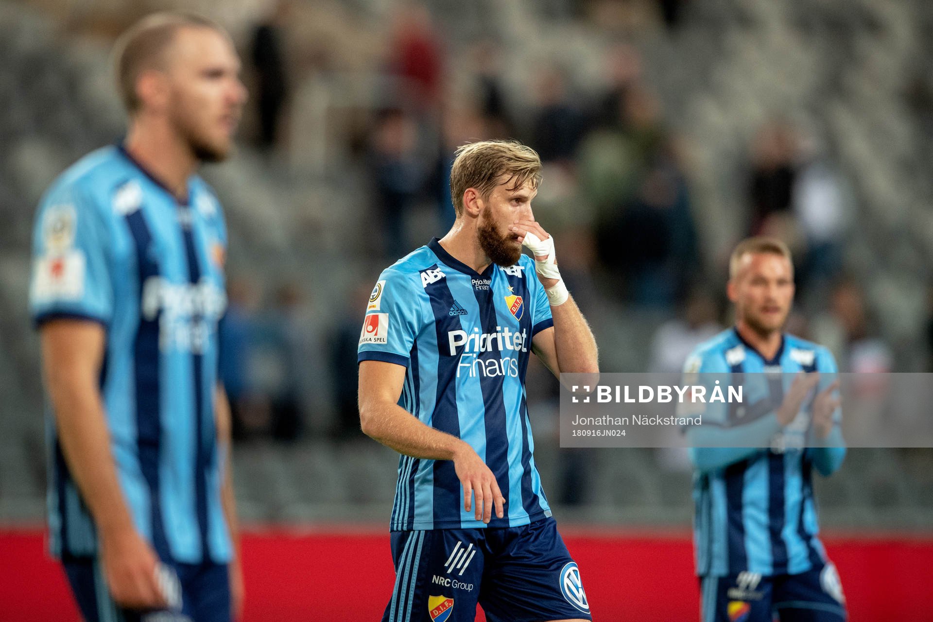 Djurgårdens Niklas Gunnarsson deppar
