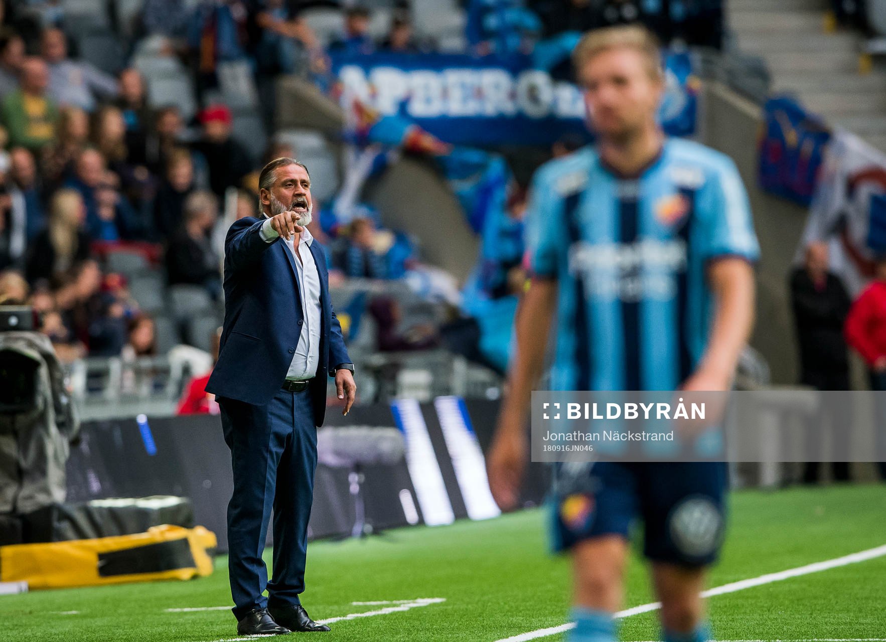 Djurgårdens tränare Özcan Melkemichel