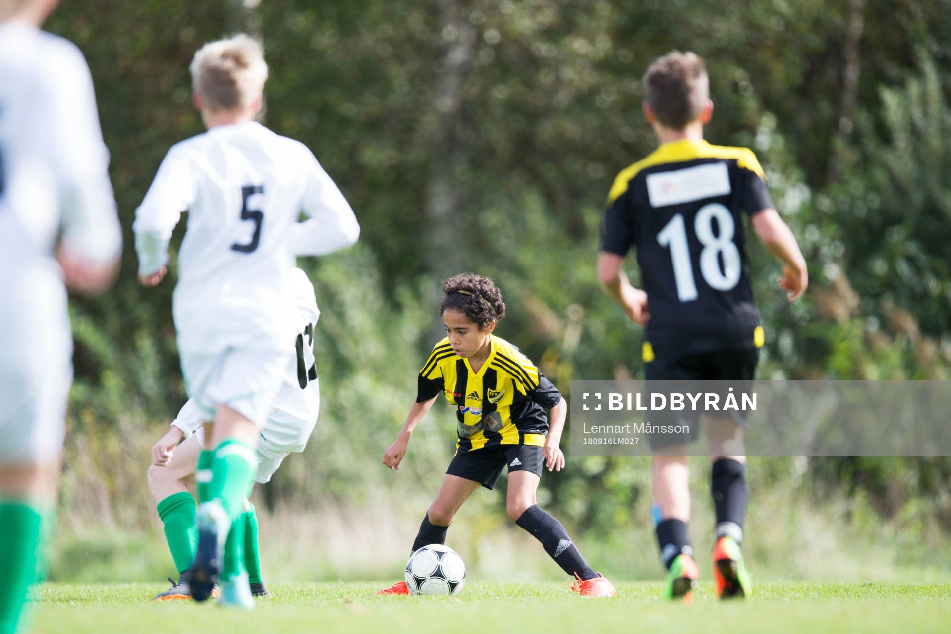 i matchen mellan IFK Hässleholms pojkar födda 2006 och