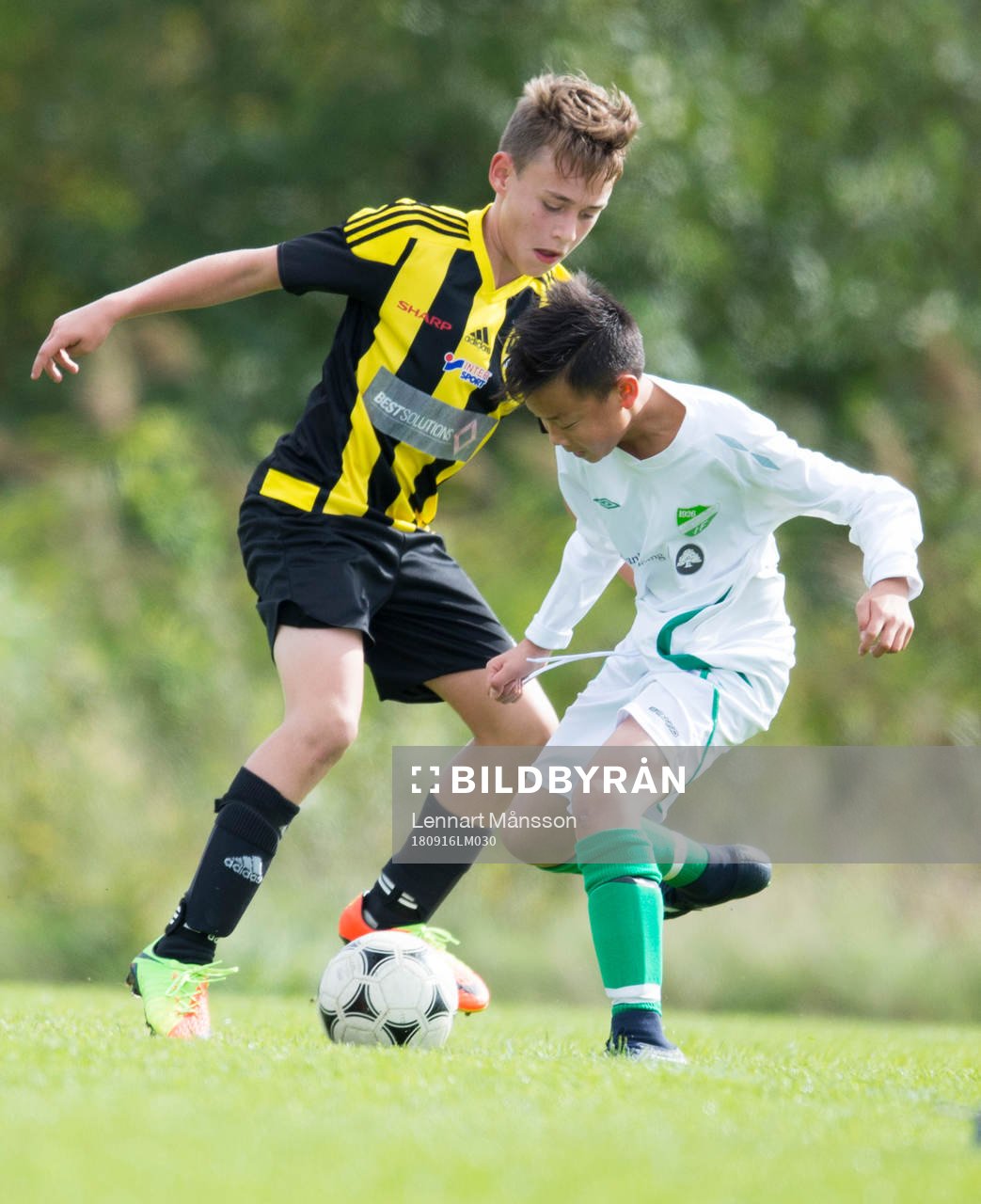 i matchen mellan IFK Hässleholms pojkar födda 2006 och