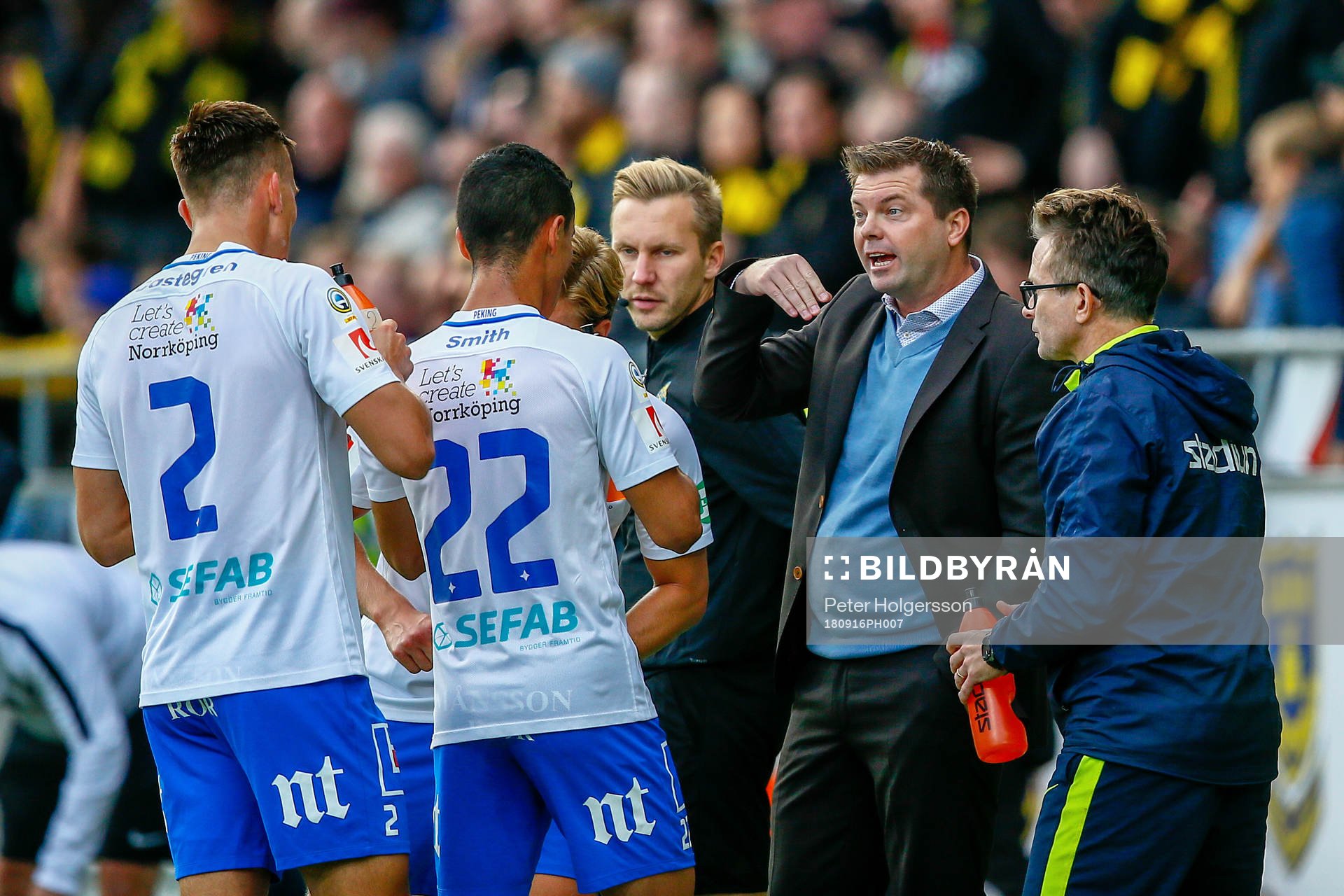 Norrköpings tränare Jens Gustafsson