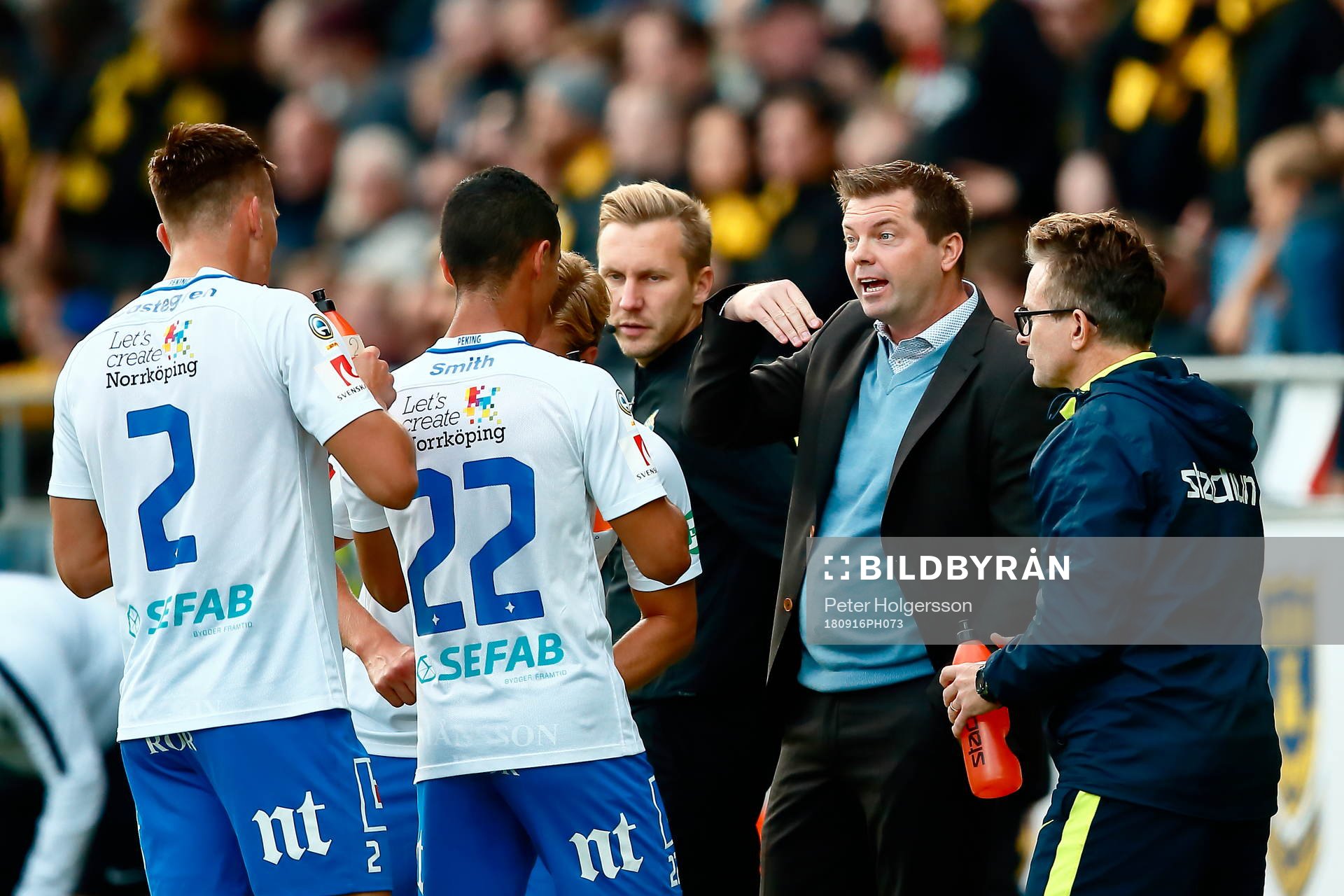 Norrköpings tränare Jens Gustafsson
