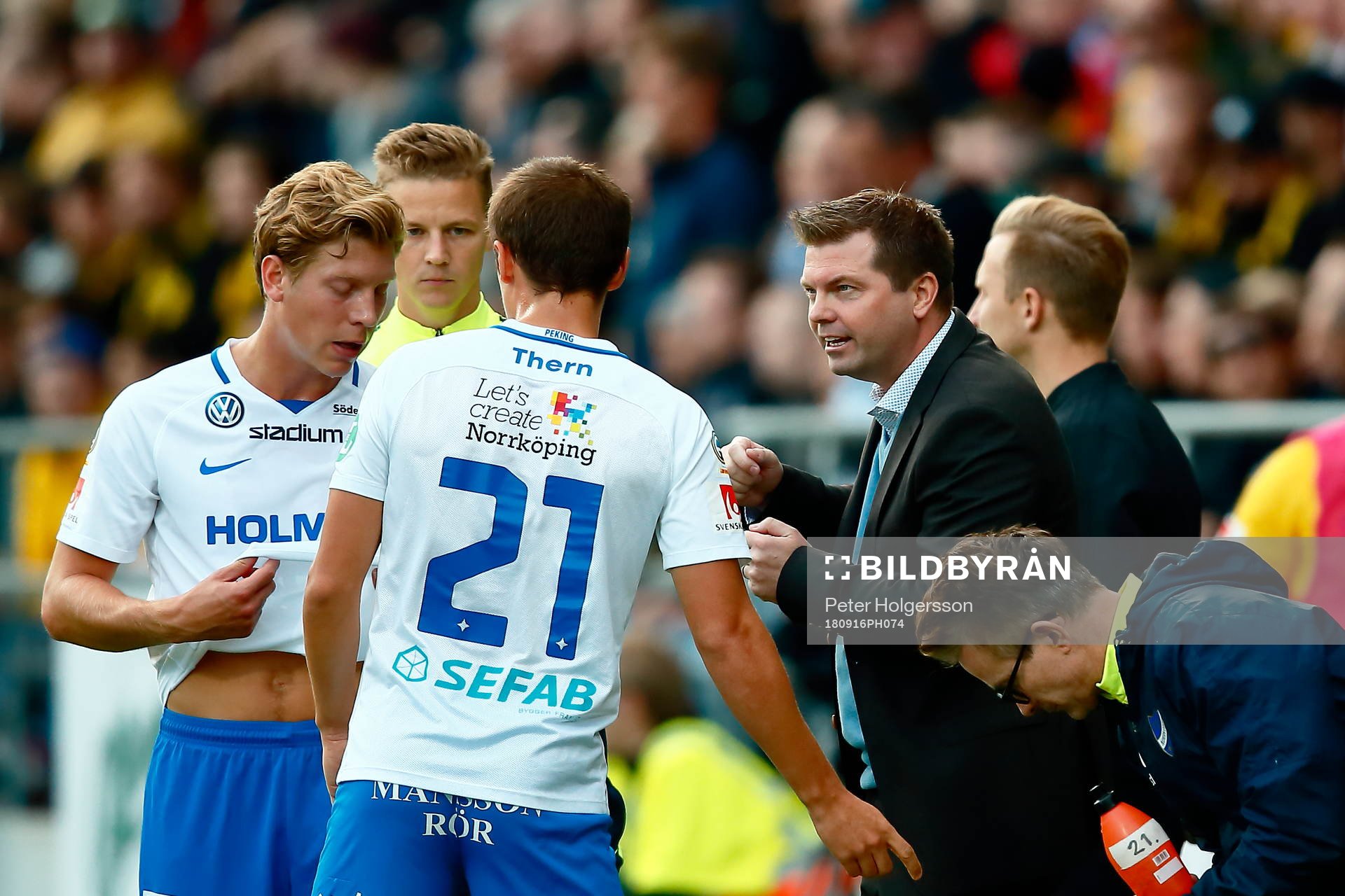 Norrköpings tränare Jens Gustafsson