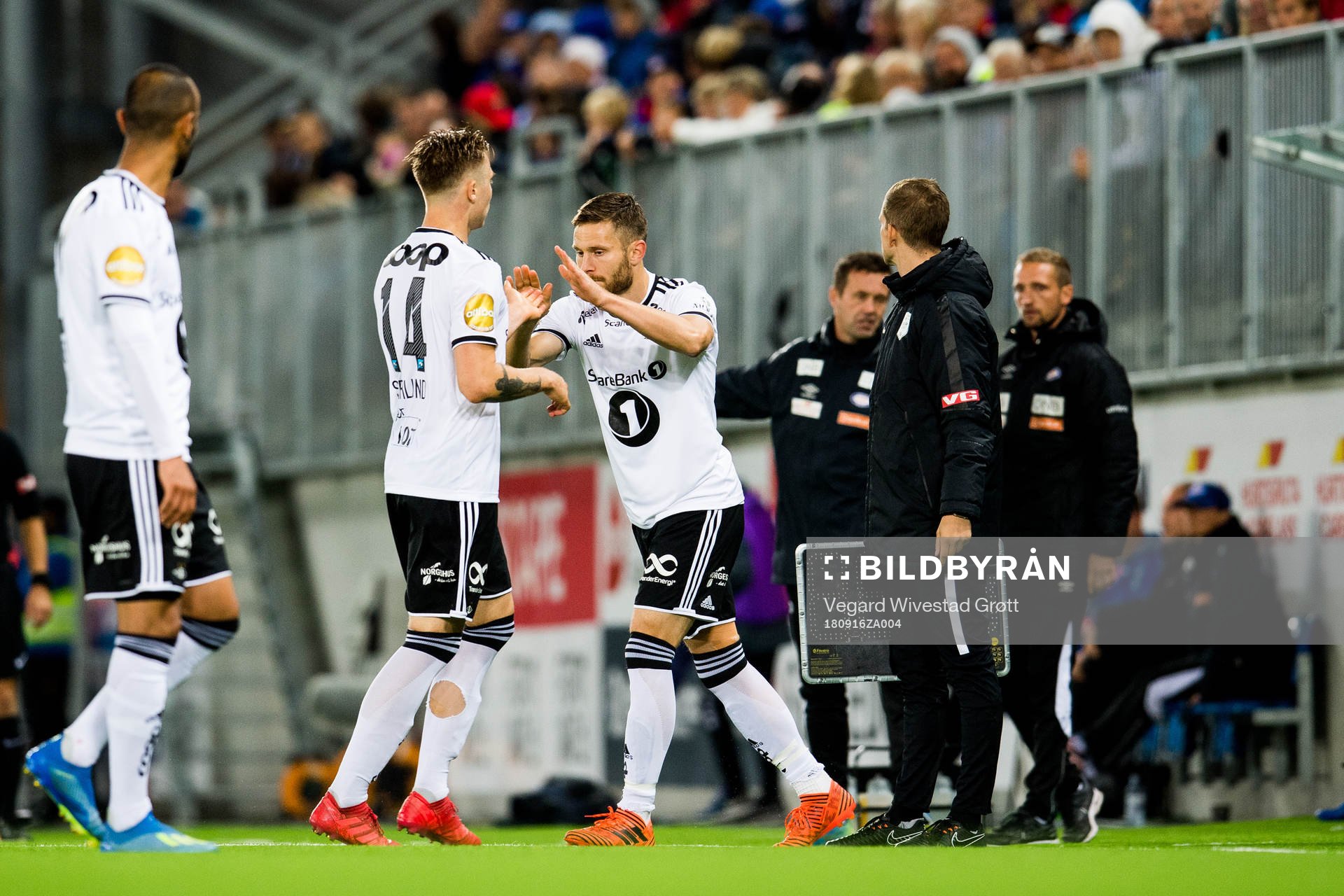 Alexander Søderlund and Matthías Vilhjálmsson of