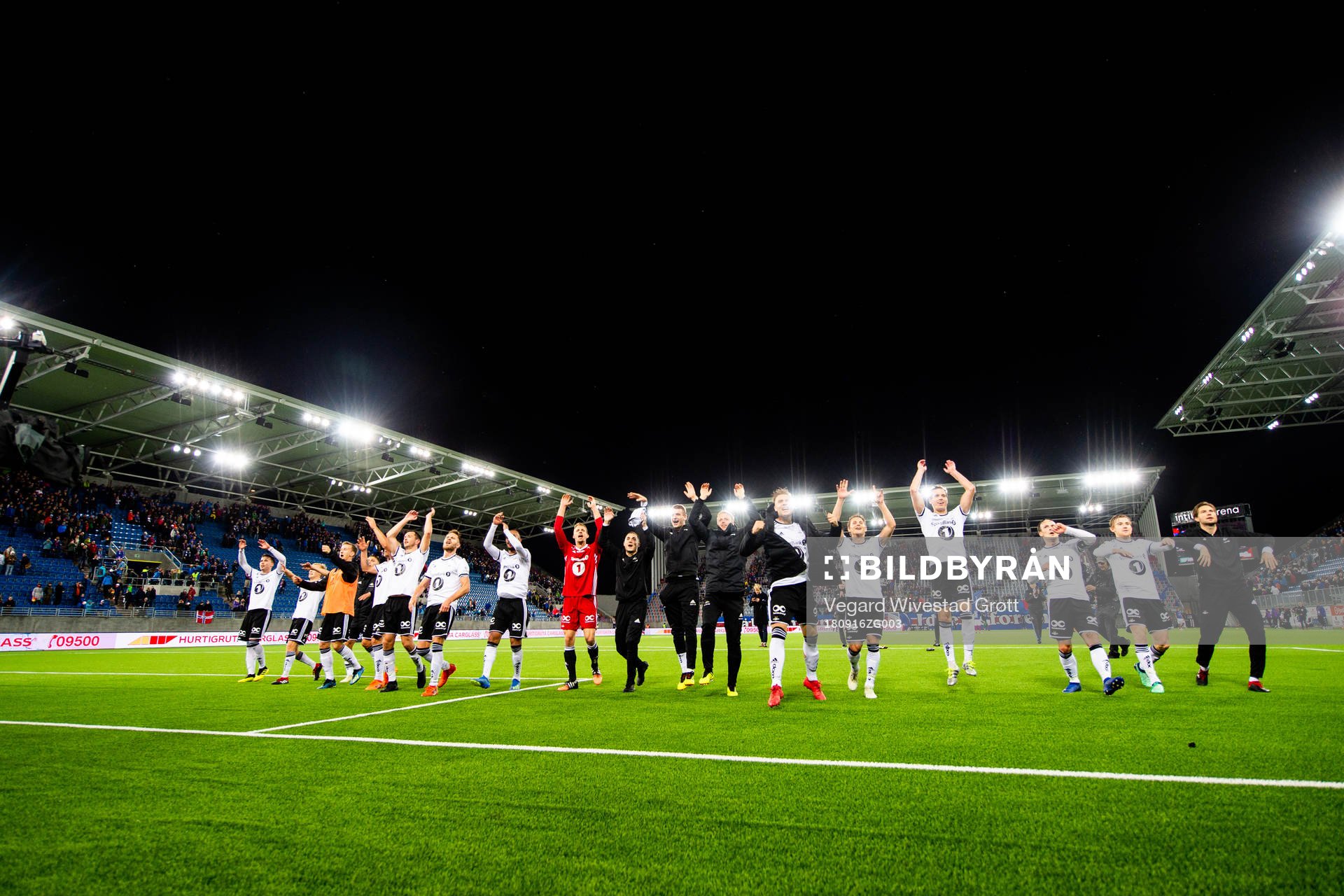 The players of Rosenborg celebrate