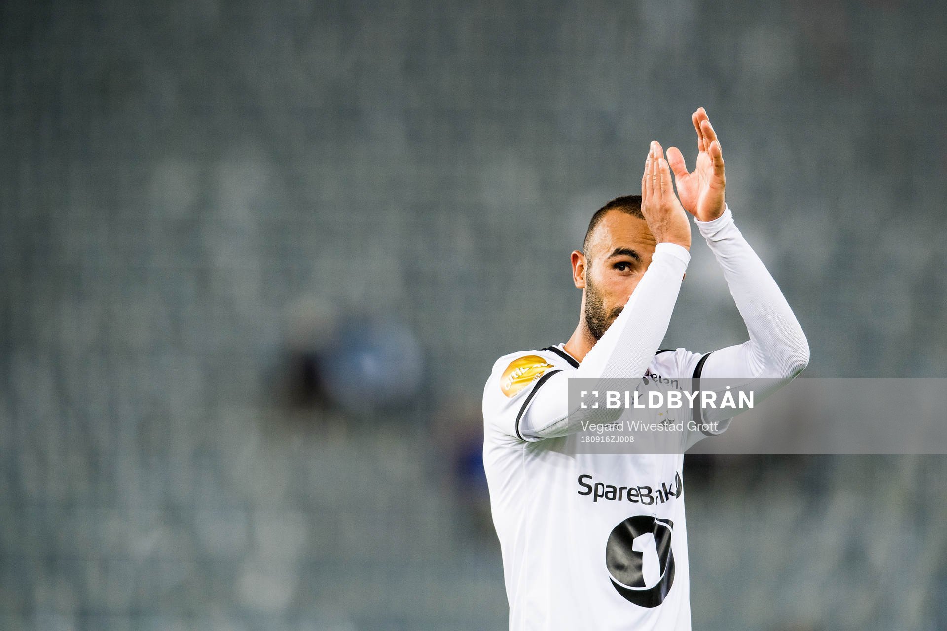 Issam Jebali of Rosenborg celebrates