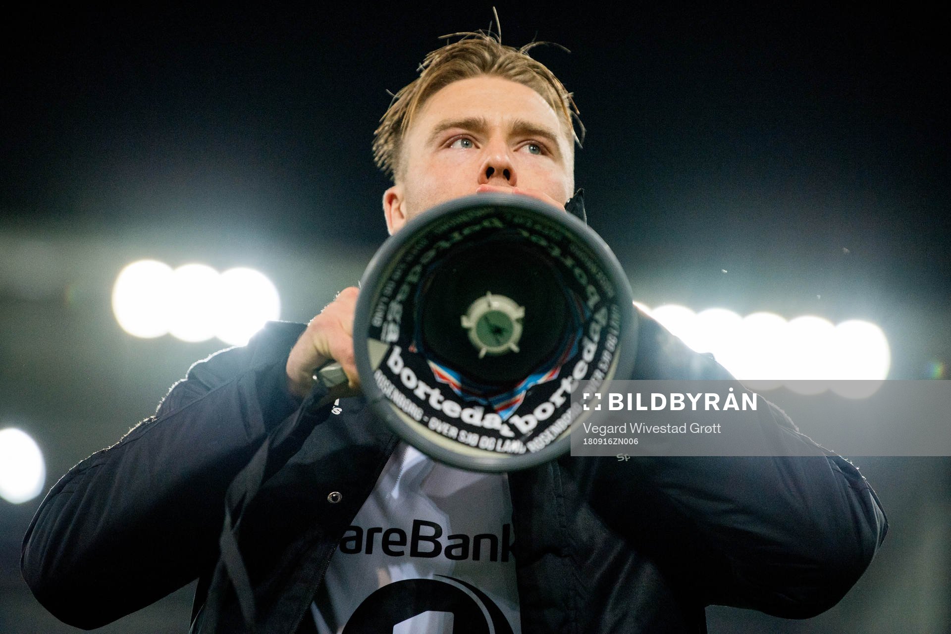 Alexander Søderlund of Rosenborg celebrates