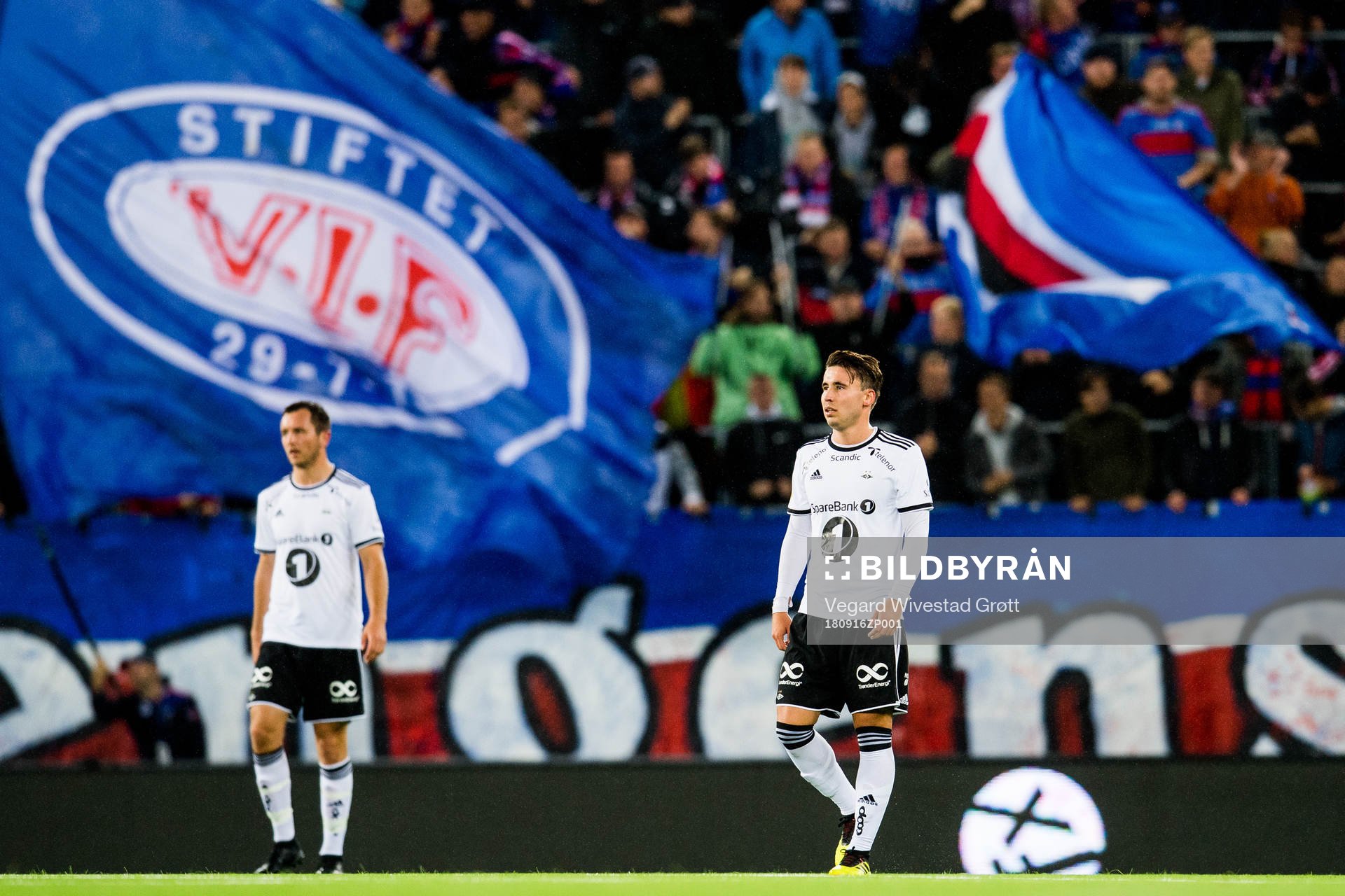 Anders Trondsen of Rosenborg looks dejected