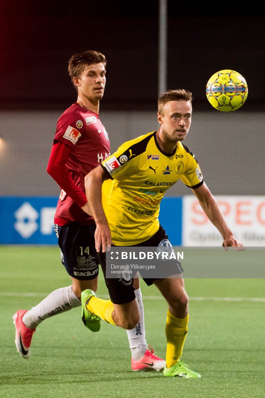 Frejs Jakob Glasberg och Örgrytes Daniel Paulson
