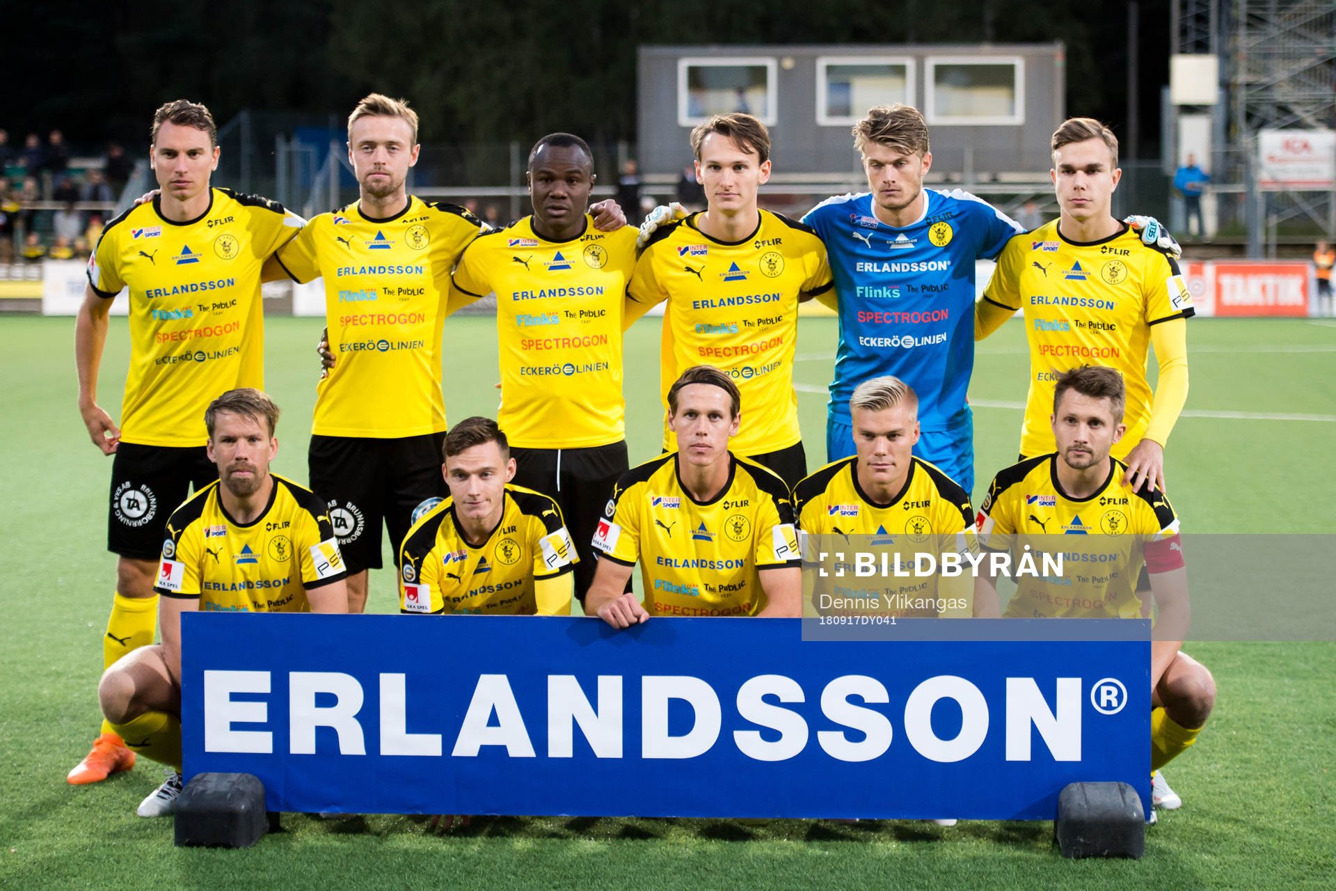 Frejs startelva innan fotbollsmatchen i Superettan  mellan