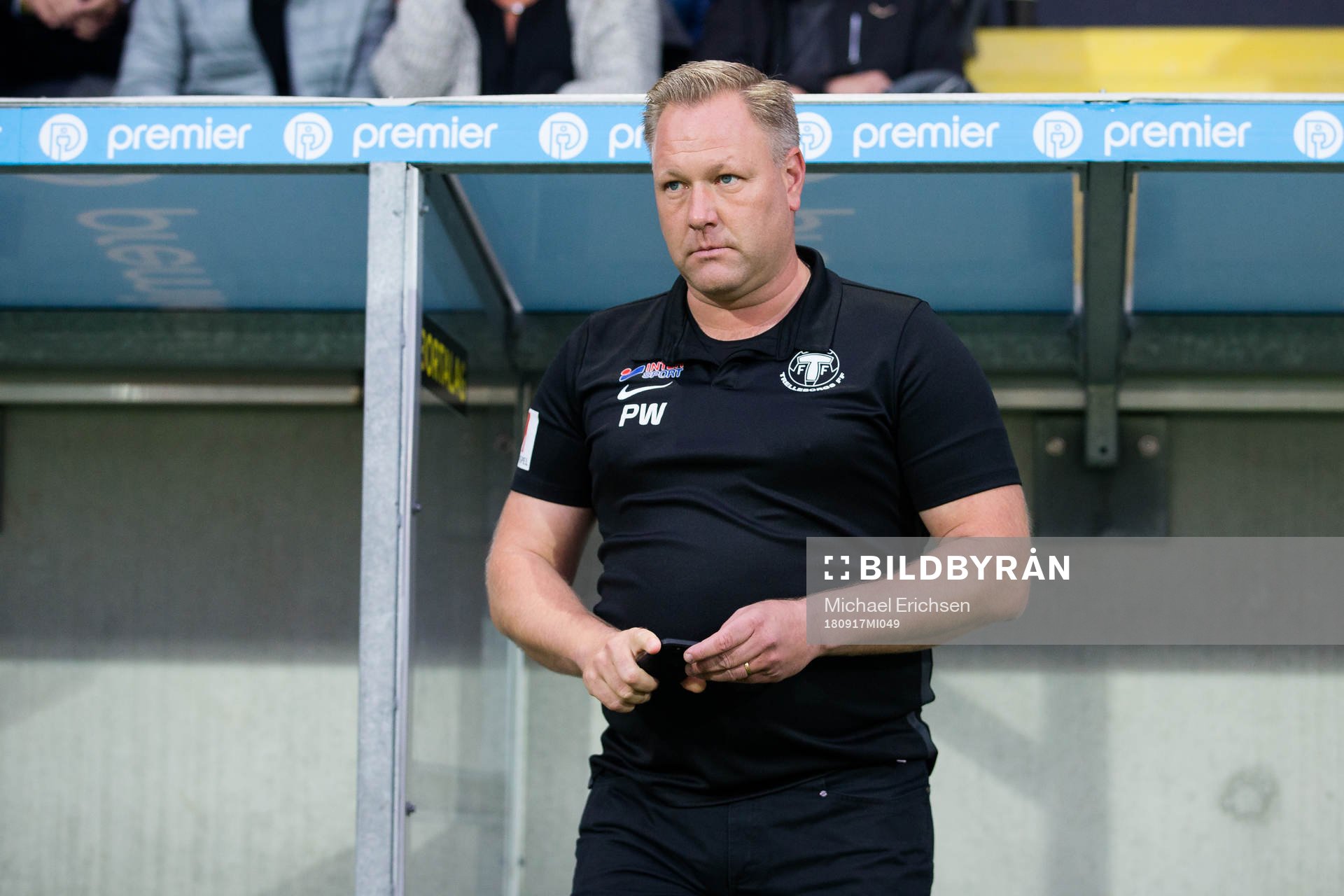Trelleborgs tränare Patrick Winqvist