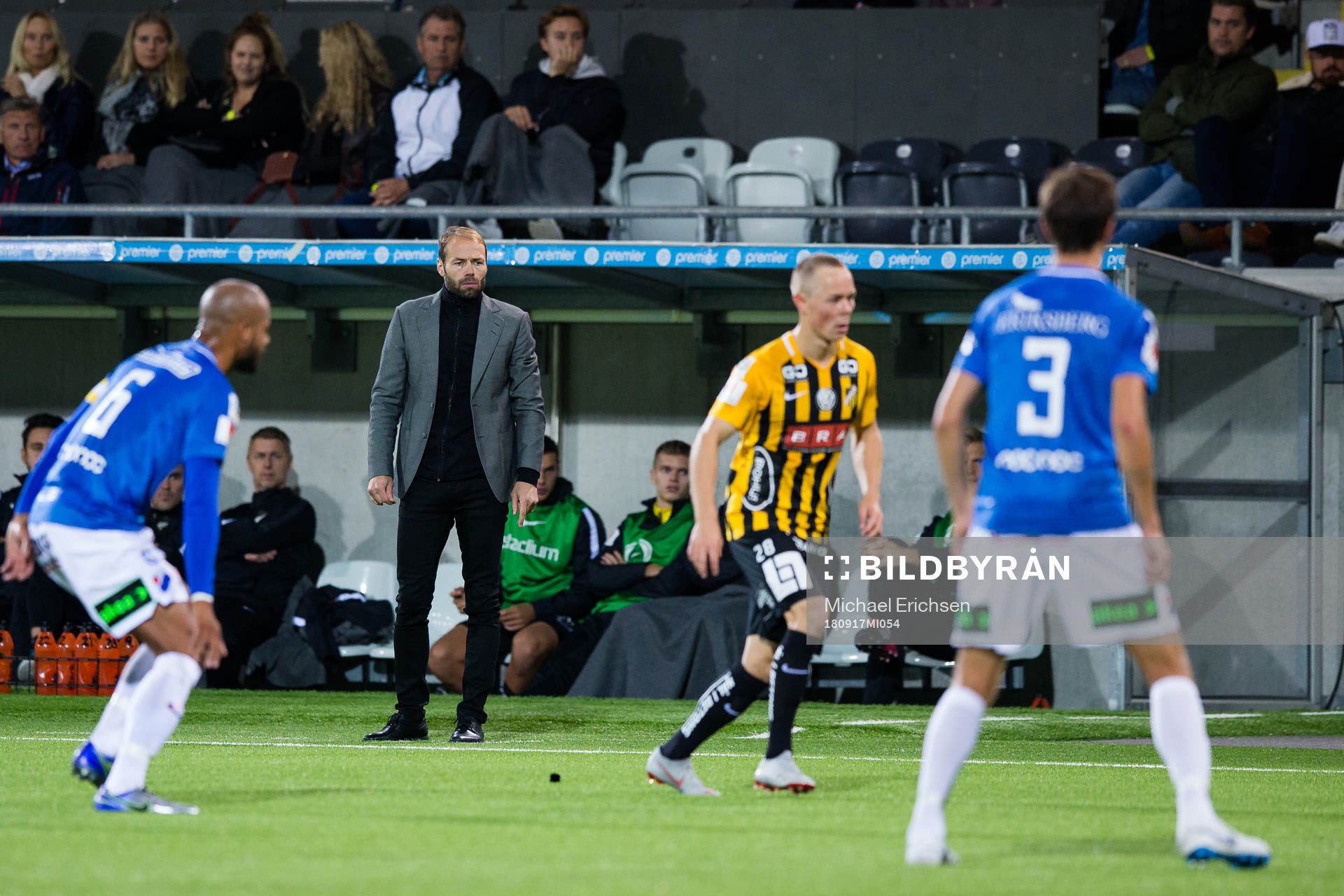 Häckens tränare Andreas Alm