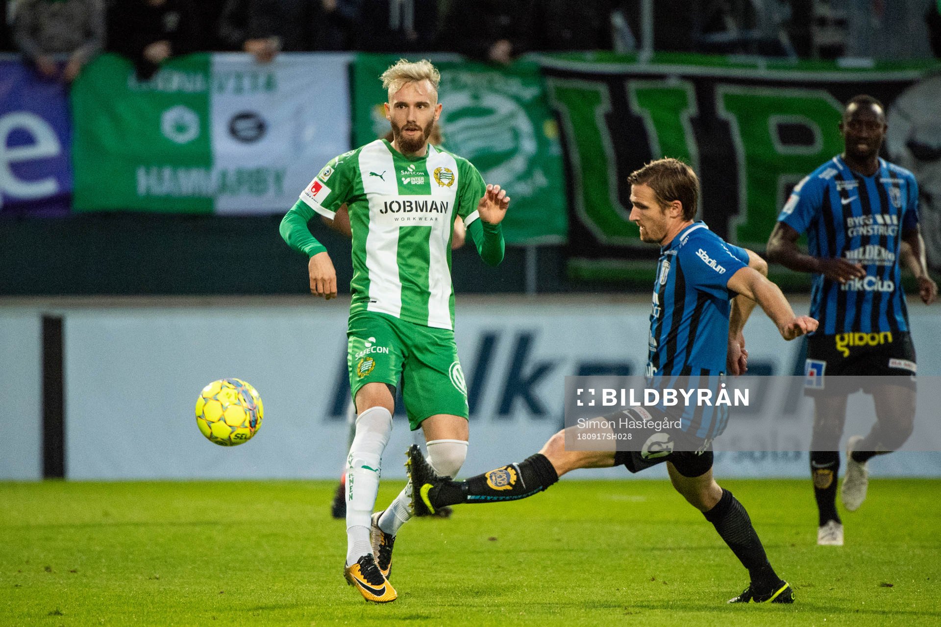 Hammarbys Simon Sandberg och Sirius Jesper Arvidsson