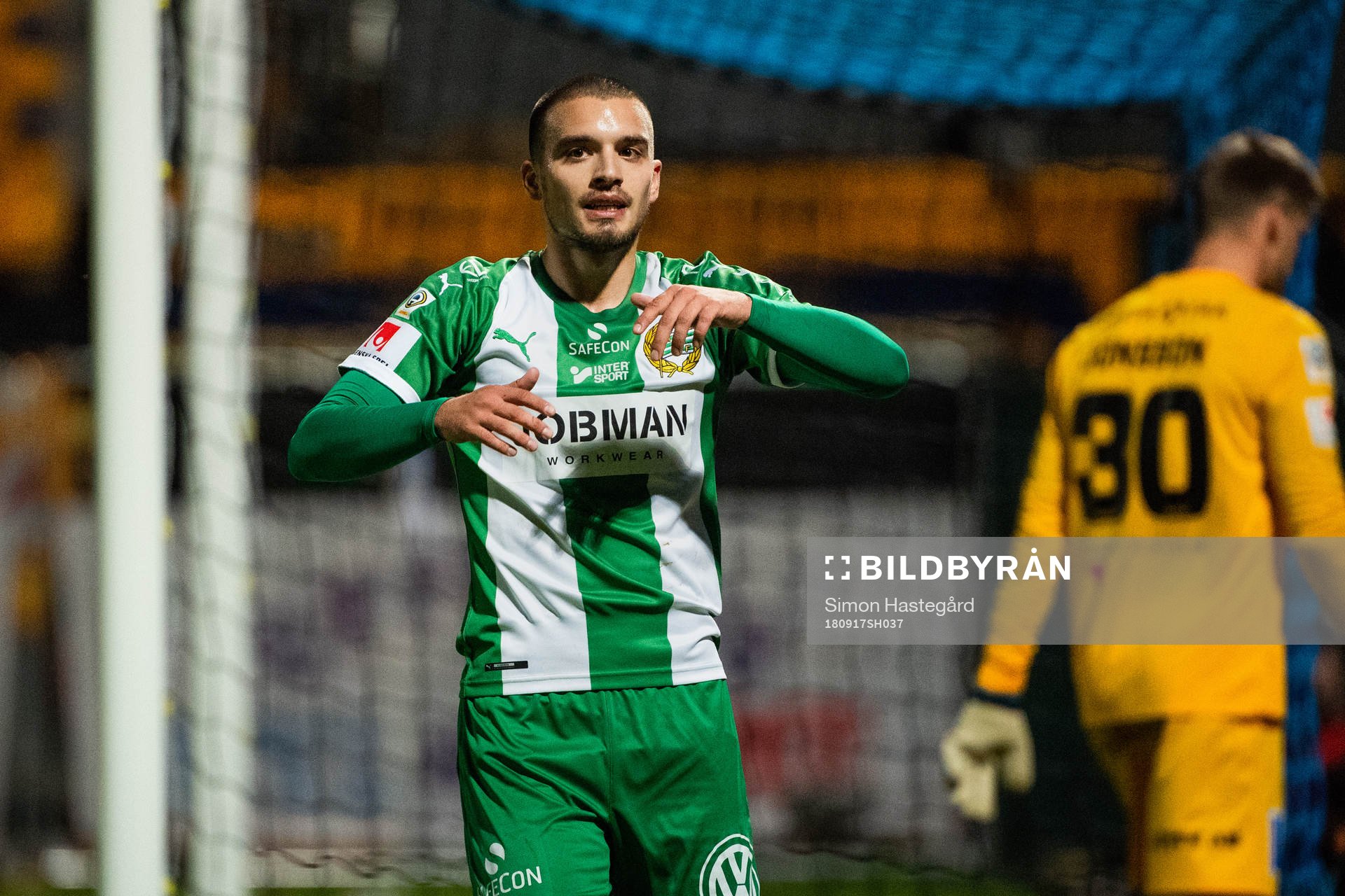 Hammarbys Vladimir Rodic deppar
