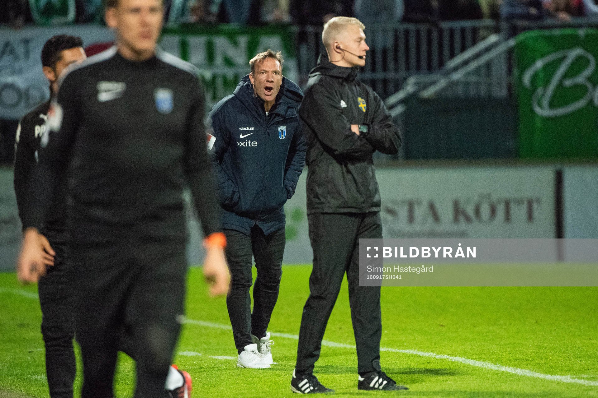 Sirius tränare Kim Bergstrand