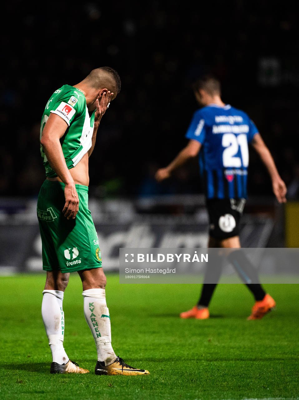 Hammarbys Nikola Djurdjic deppar