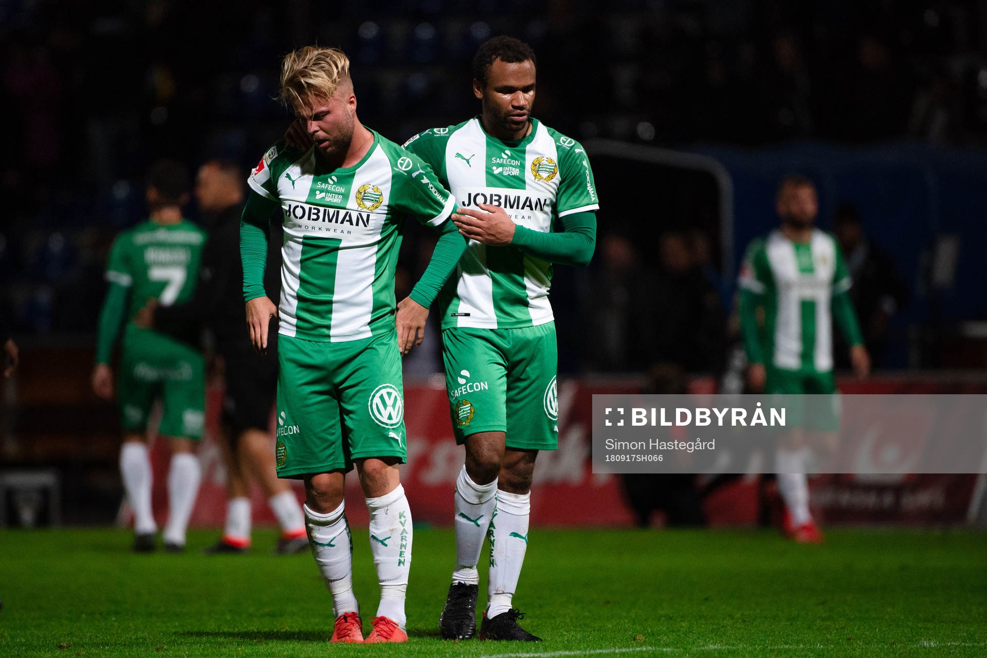 Hammarbys Sander Svendsen och Serge-Junior Martinsson
