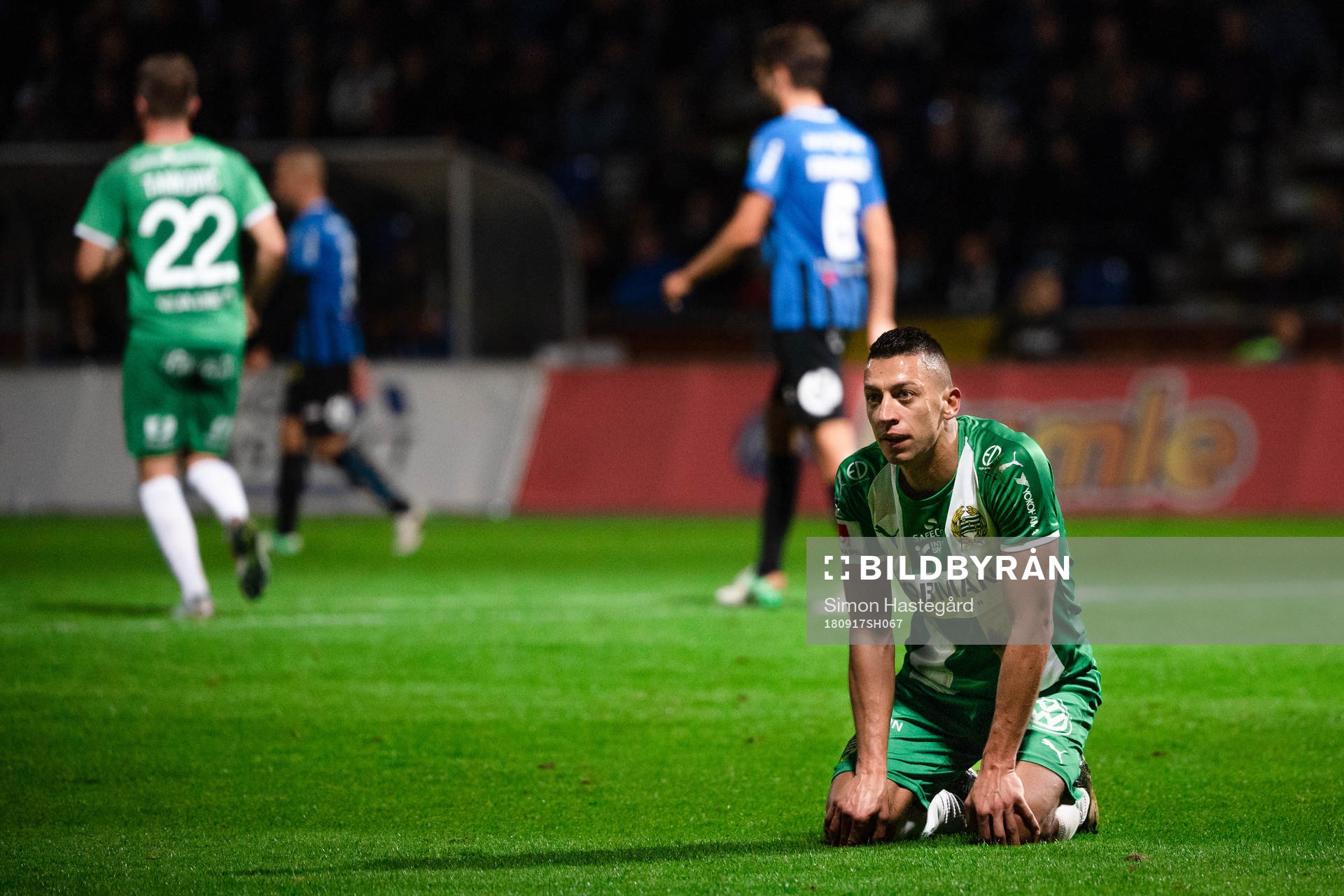Hammarbys Nikola Djurdjic deppar