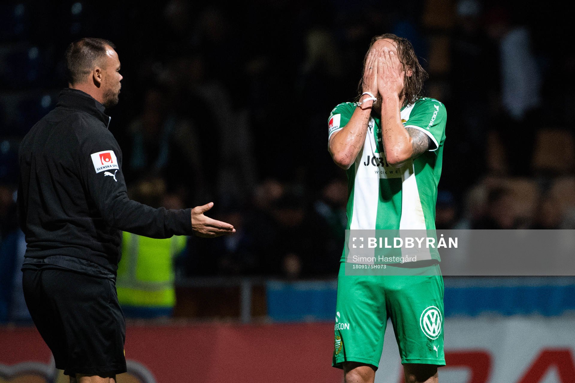 Hammarbys Björn Paulsen deppar