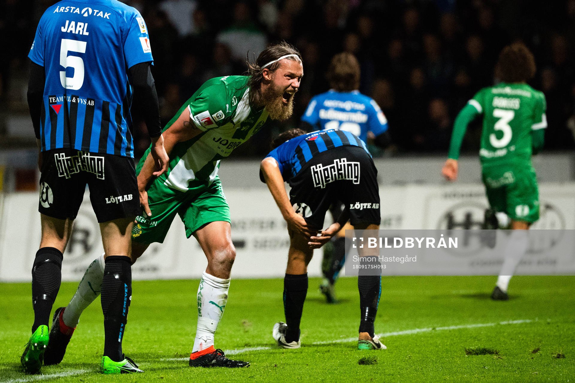Hammarbys Björn Paulsen deppar