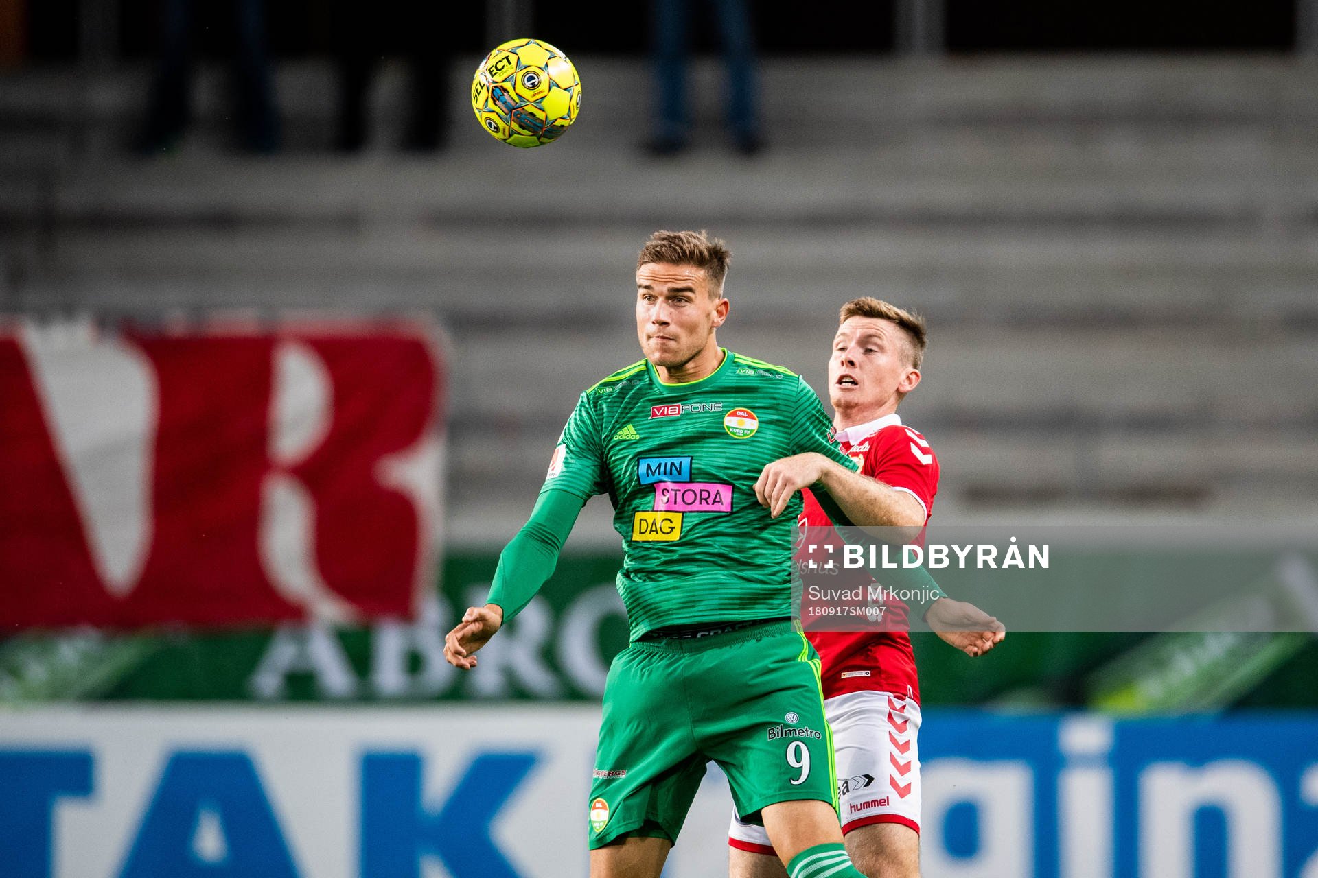 Dalkurds Eero Markkanen och Kalmars Victor Agardius