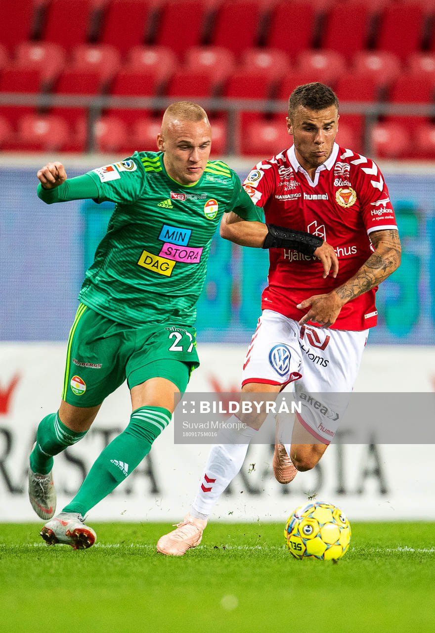 Kalmars Herman Hallberg och Dalkurds Adam Ståhl