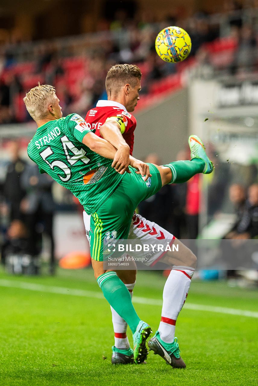 Kalmars Viktor Elm och Dalkurds Simon Strand