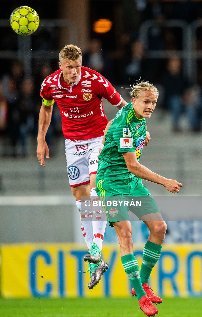 Kalmars Viktor Elm och Dalkurds Henrik Löfkvist