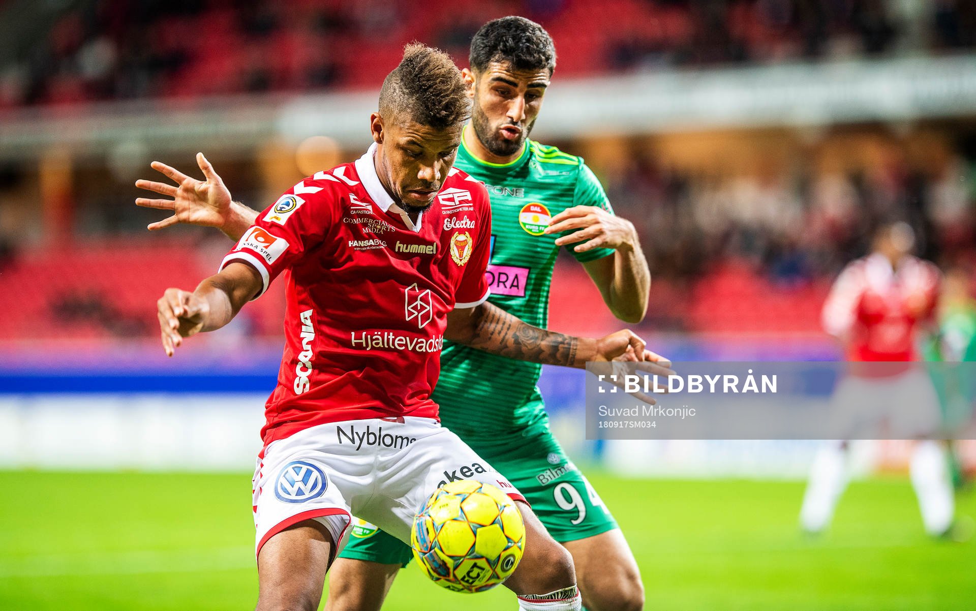 Kalmars Mikael Dyrestam och Dalkurds Ferhad Ayaz