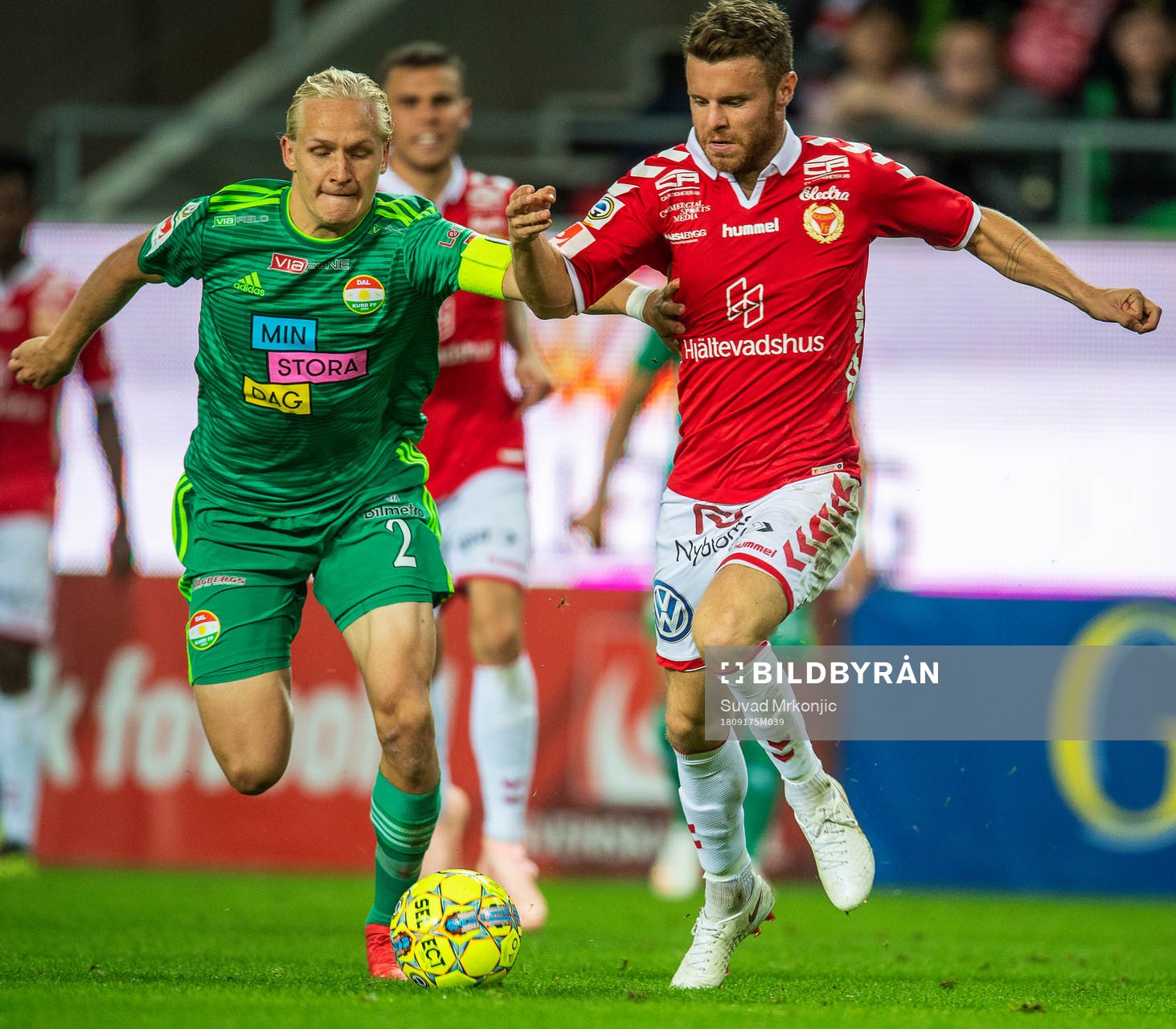 Kalmars Måns Söderqvist och Dalkurds Henrik Löfkvist