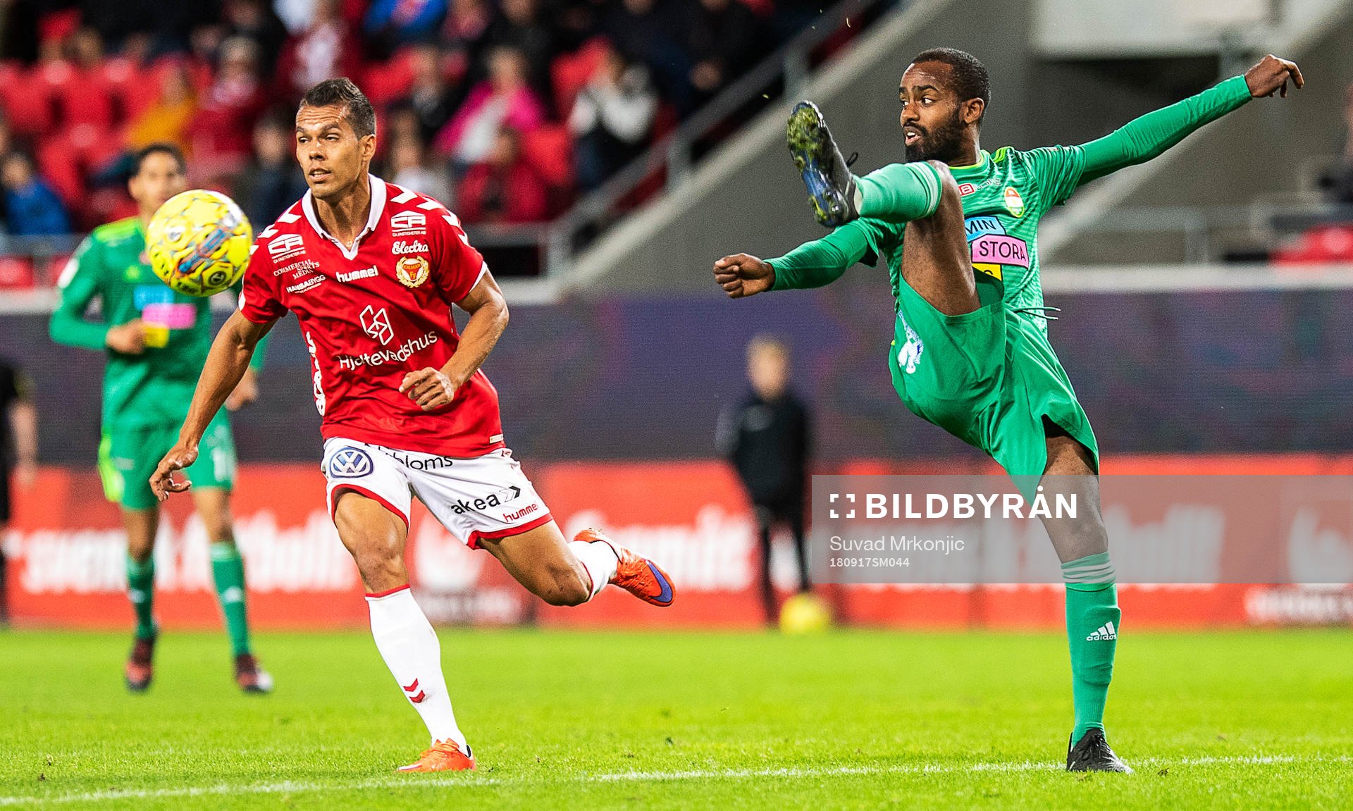 Kalmars Hiago Ramiro och Dalkurds Ammar Ahmed