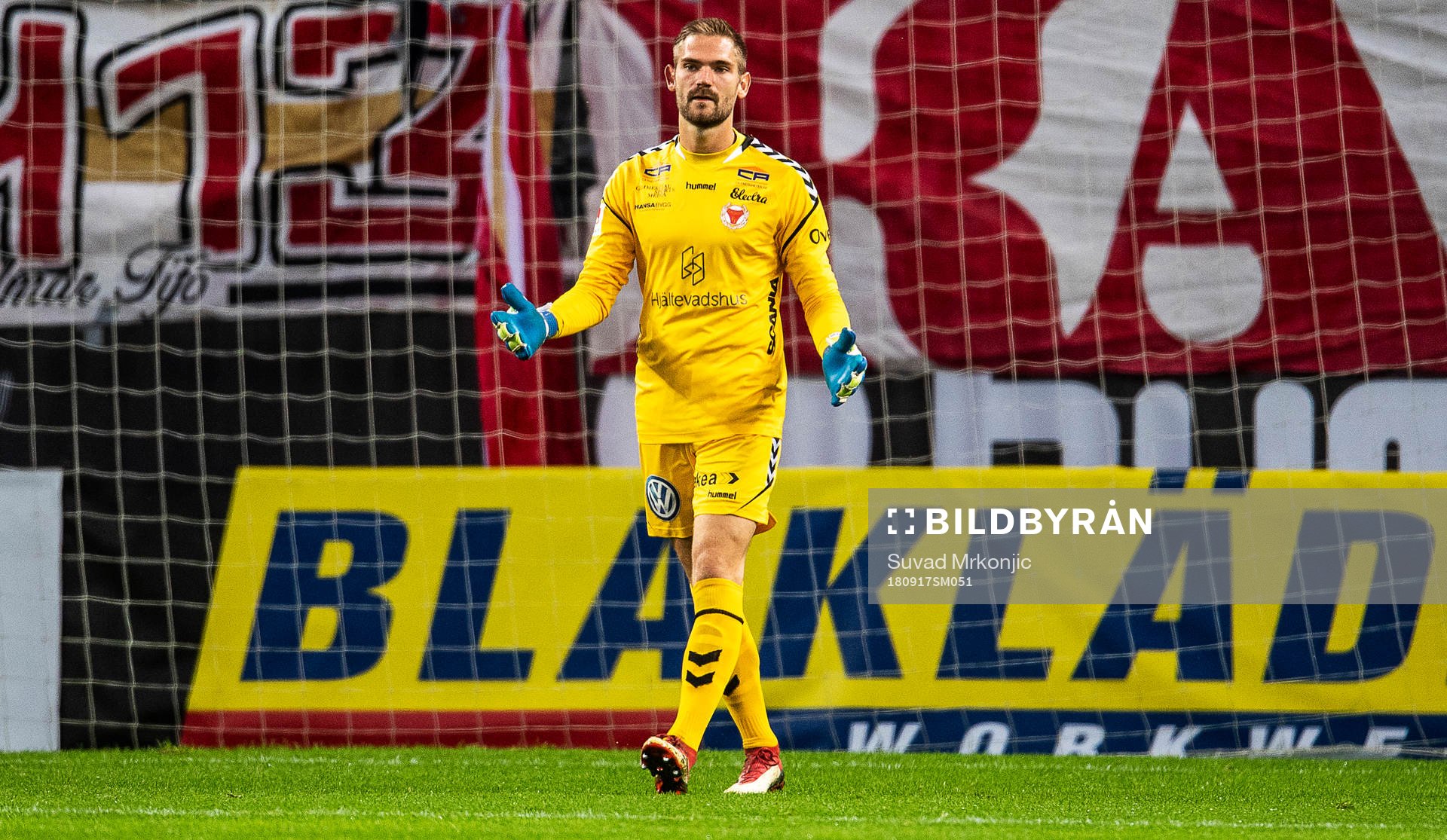 Kalmars målvakt Lucas Hägg-Johansson