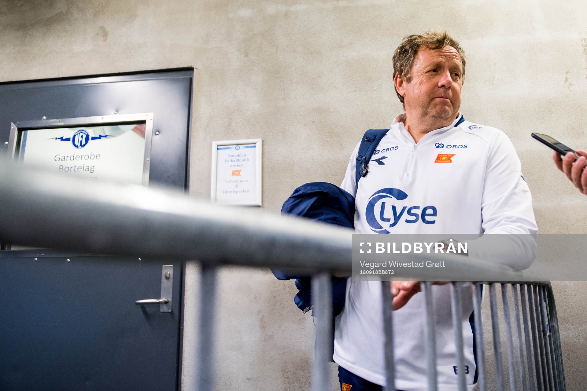 Bjarne Berntsen, head coach of Viking